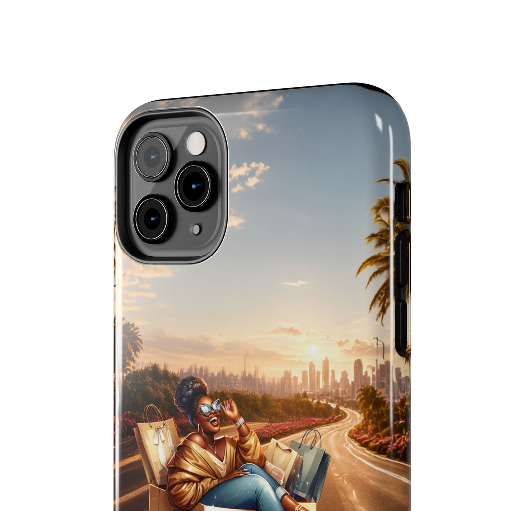 Sunset Roadtrip Tough Phone Case — Relaxed Traveler Design