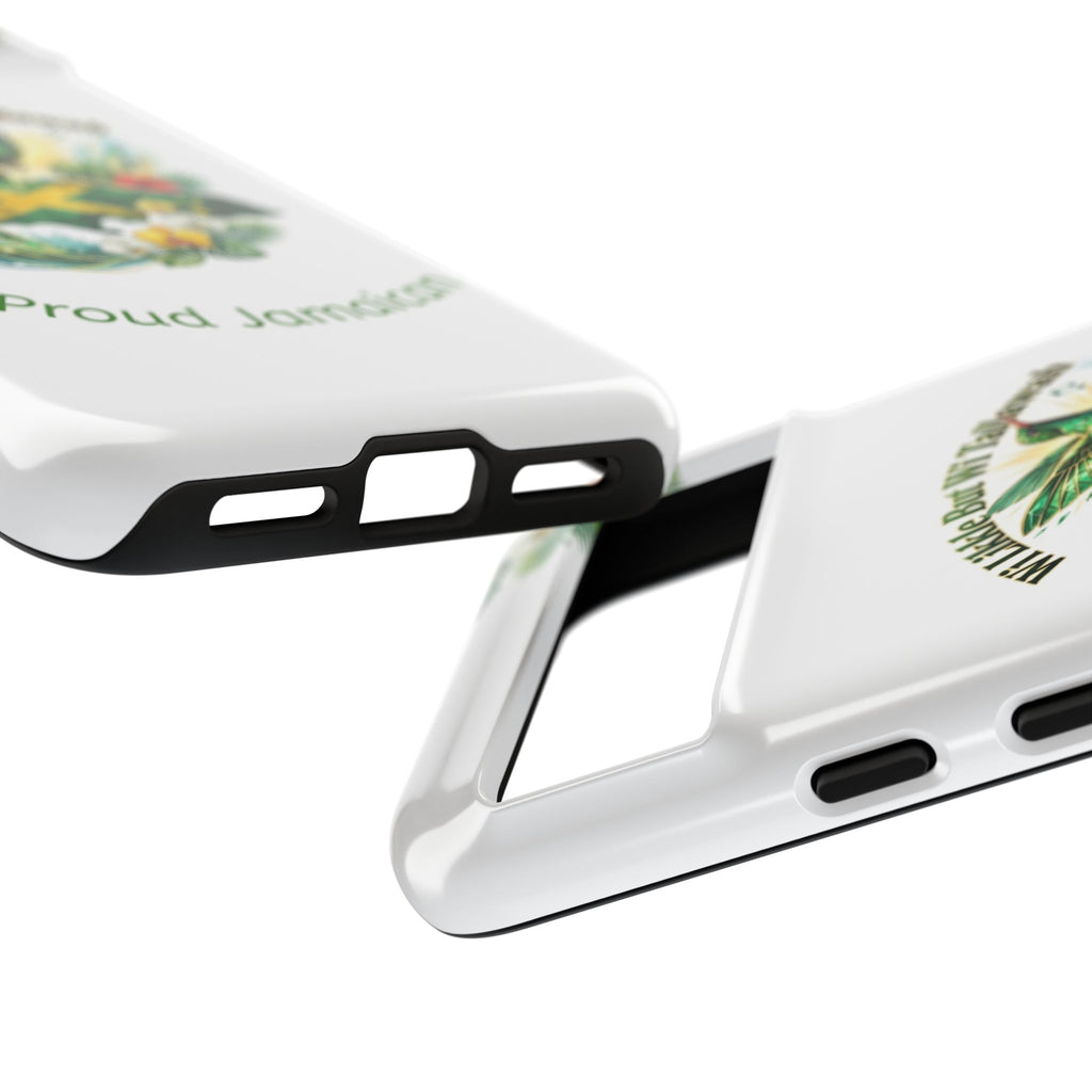 Jamaica Hummingbird Phone Case — “Wi Likkle But Wi Tallawah” Tropical Protective Cover