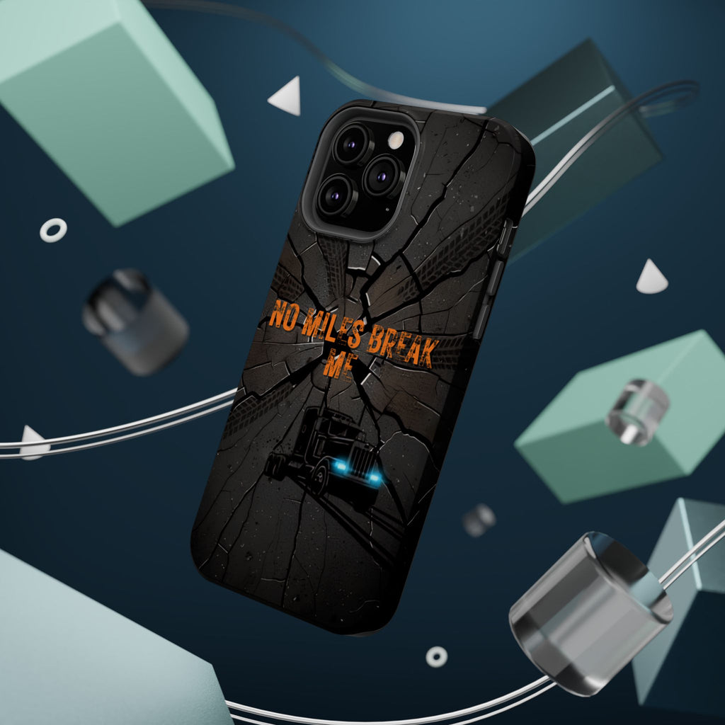 Phone Case — Fiery Semi Truck Magnetic Impact-Resistant Case