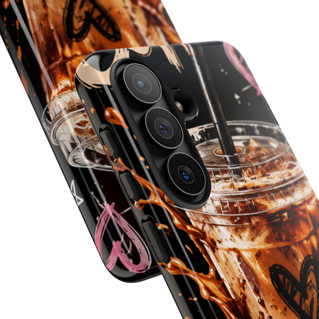 Iced Coffee Phone Case – 'Iced Coffee latte: Stylish Protective Case