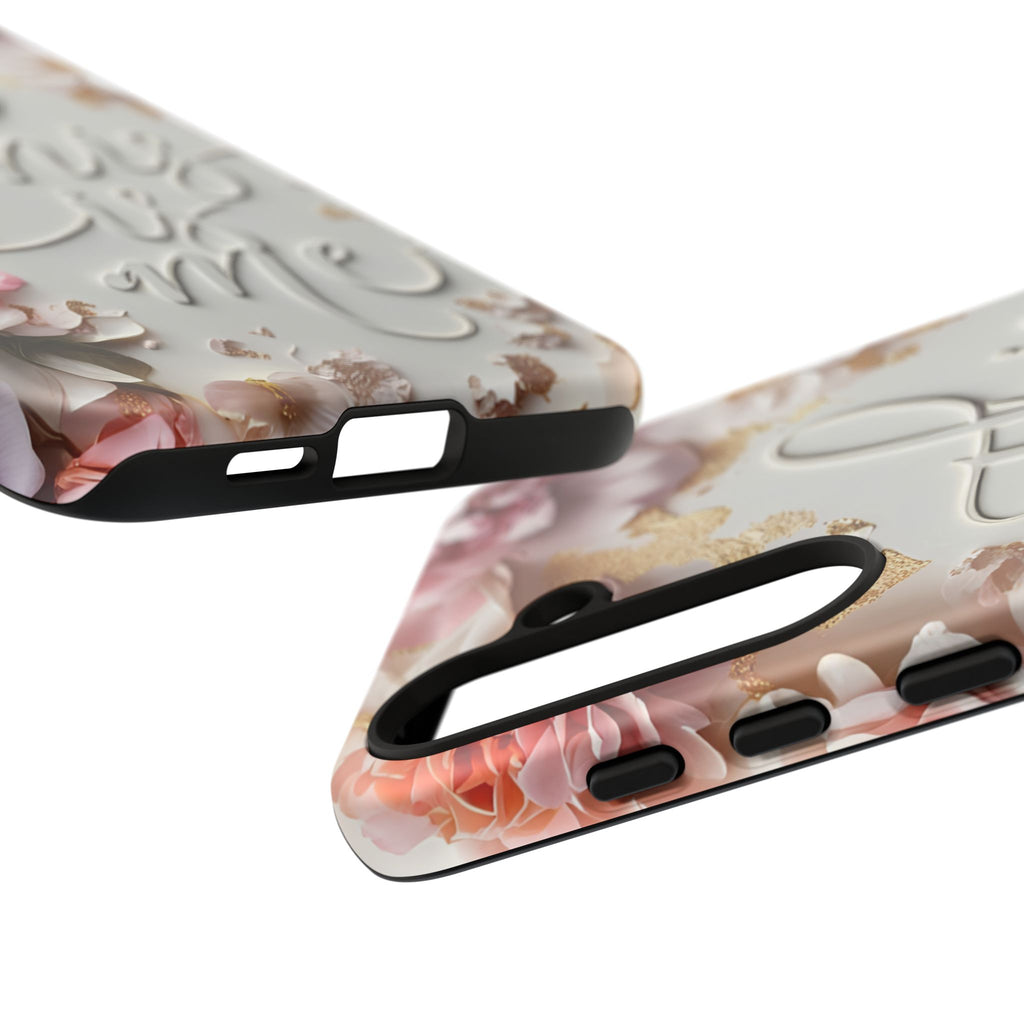 Phone Case — "This Is Me" Floral Tough Case