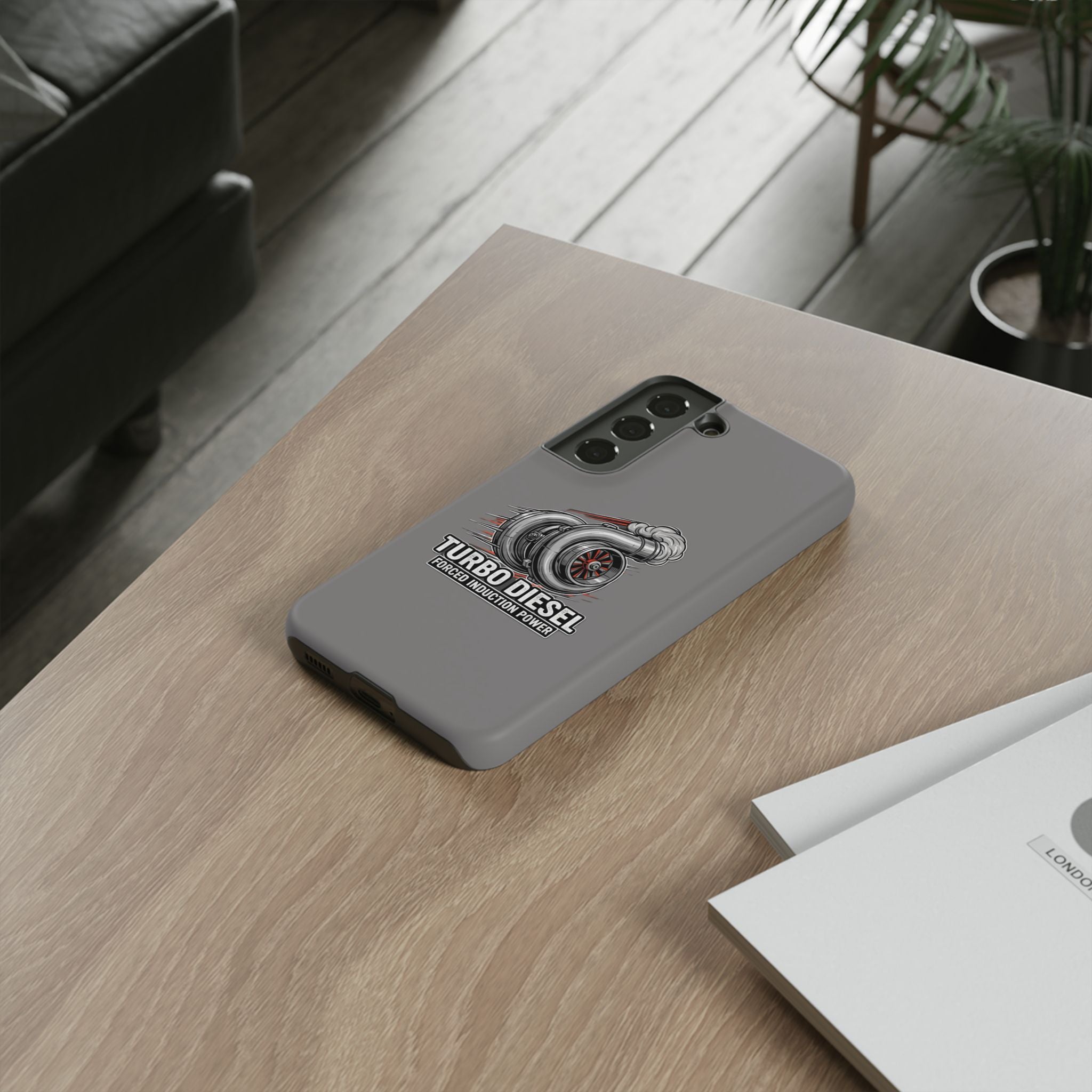 Turbo Diesel Phone Case — Forced Induction Power Rugged Phone Cover