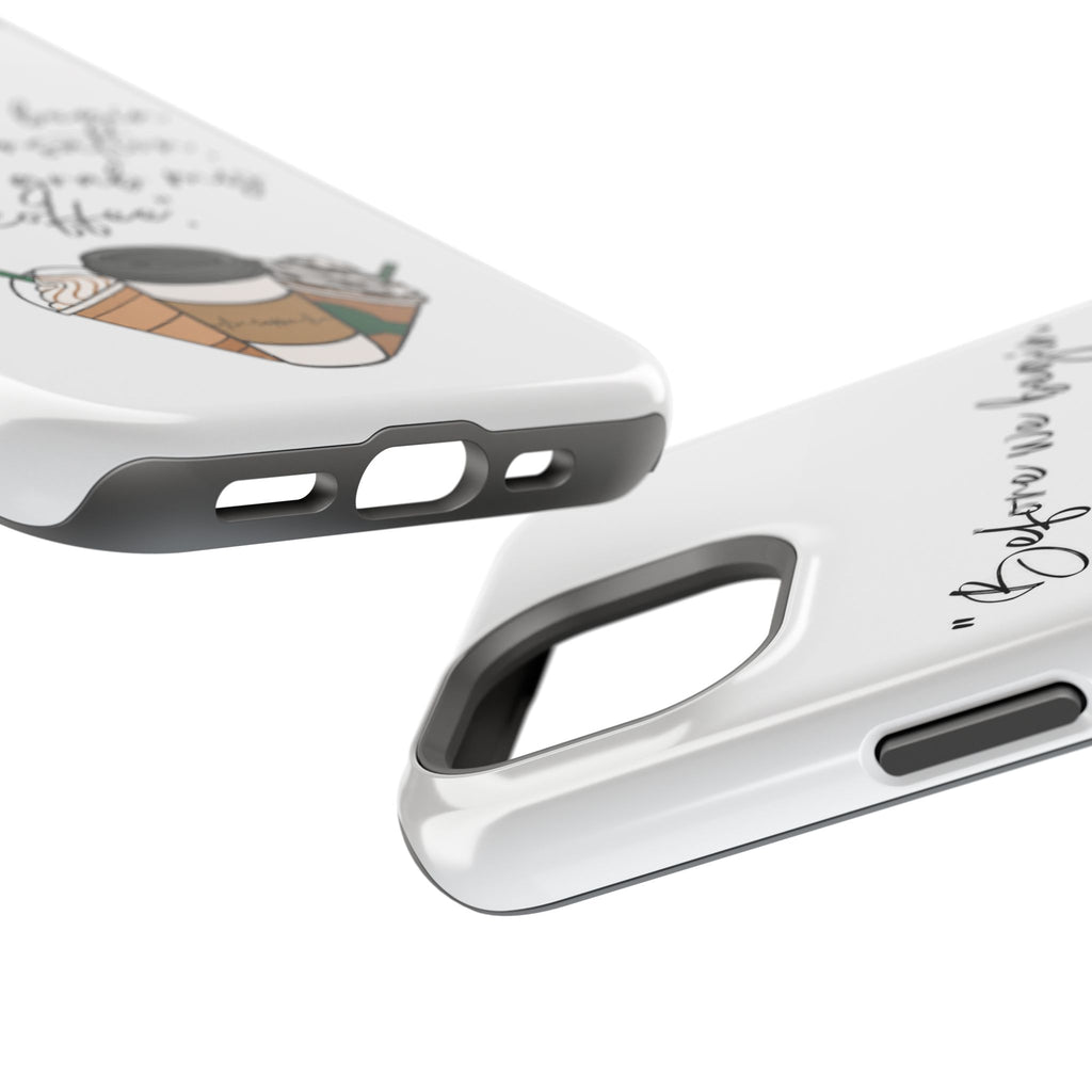 Coffee Quote Magnetic Impact-Resistant Phone Case