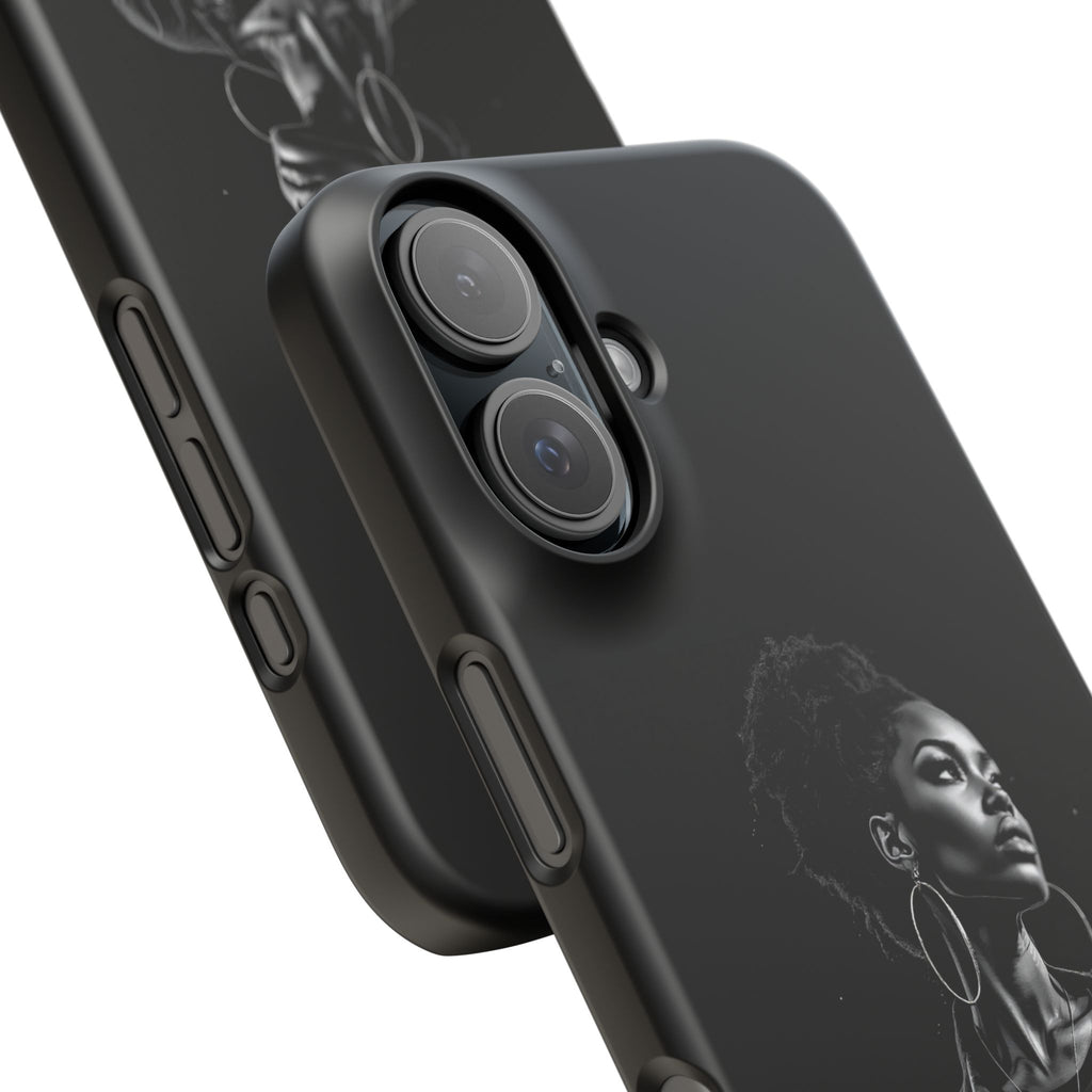 Phone Case — "Long Haul Loyalty" Black Portrait Snap Case