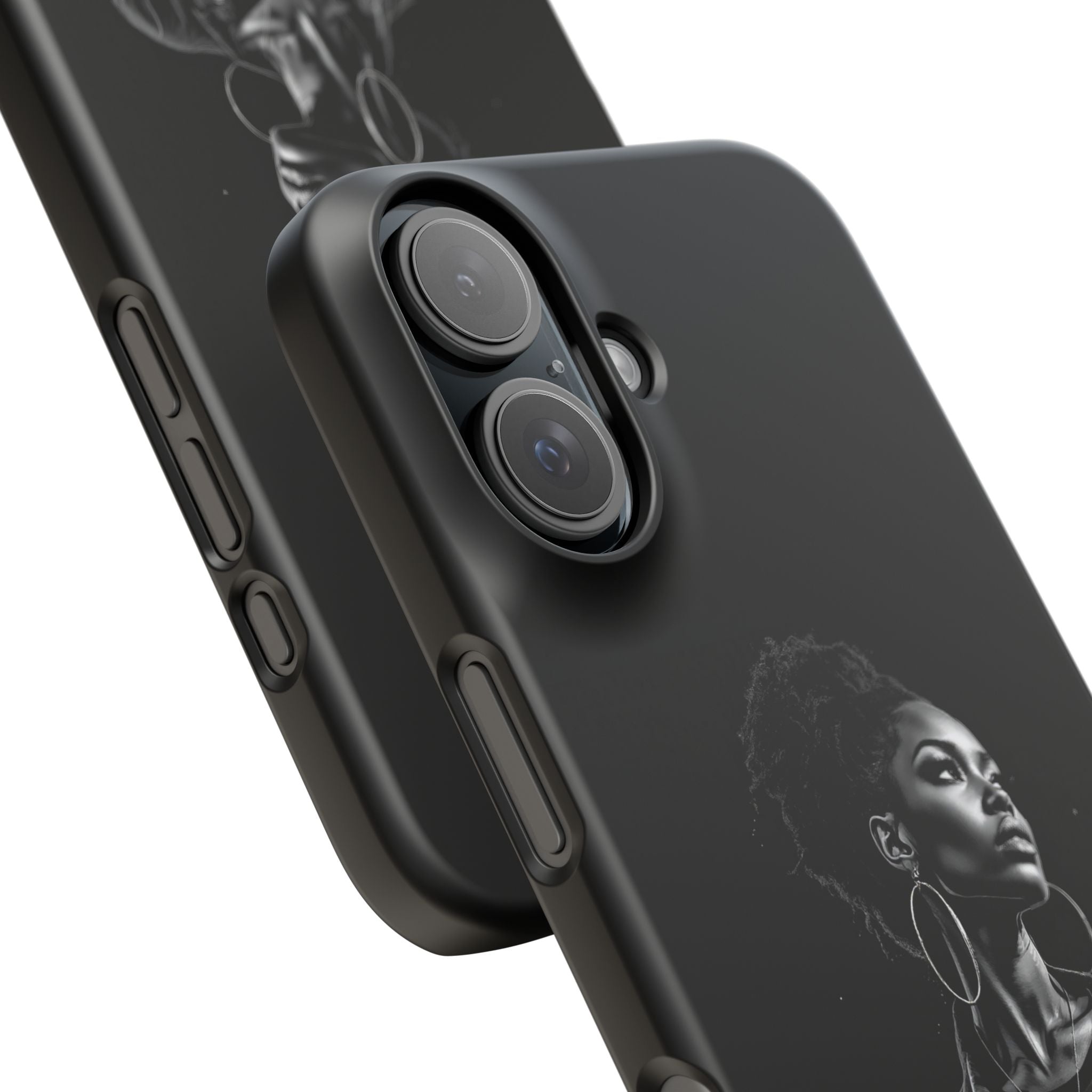 Phone Case — "Long Haul Loyalty" Black Portrait Snap Case