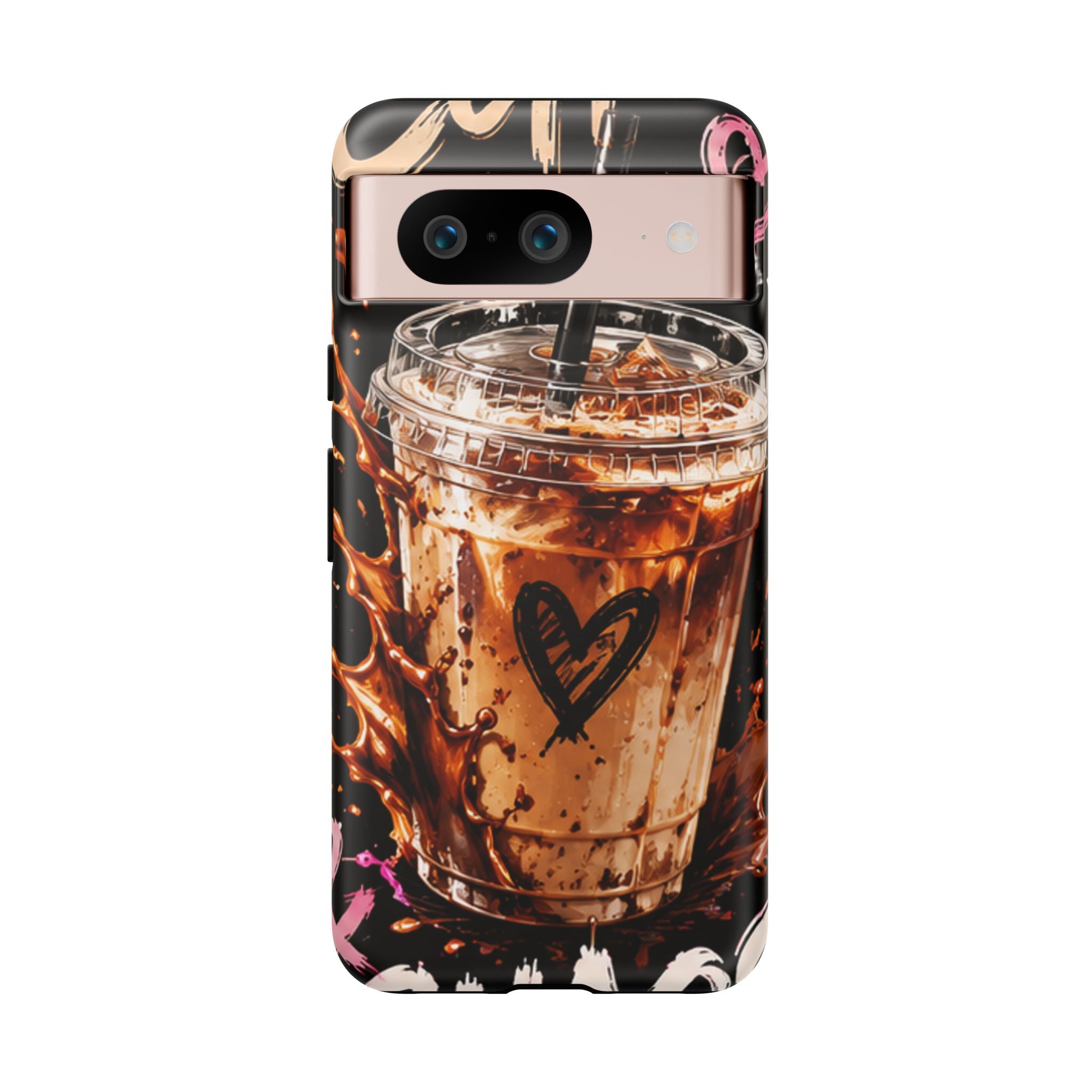 Iced Coffee Phone Case – 'Iced Coffee latte: Stylish Protective Case