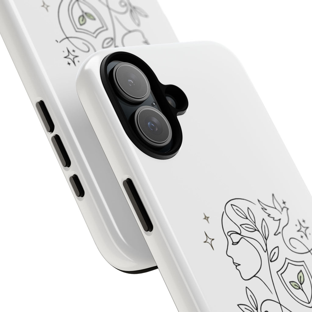 Protect Your Peace Phone Case – Minimalist Wellness iPhone Cover