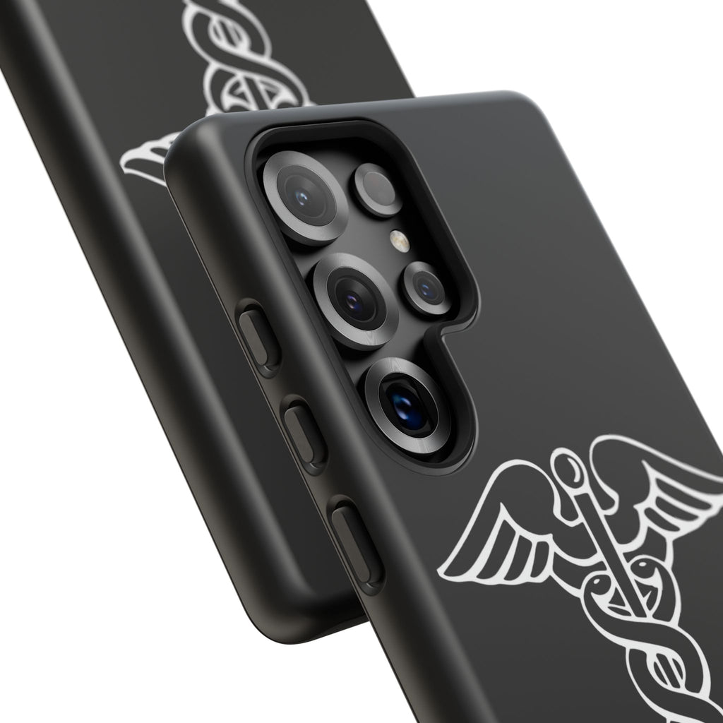 Medical Caduceus Phone Case — "Where Science Meets Compassion" Protective iPhone Cover
