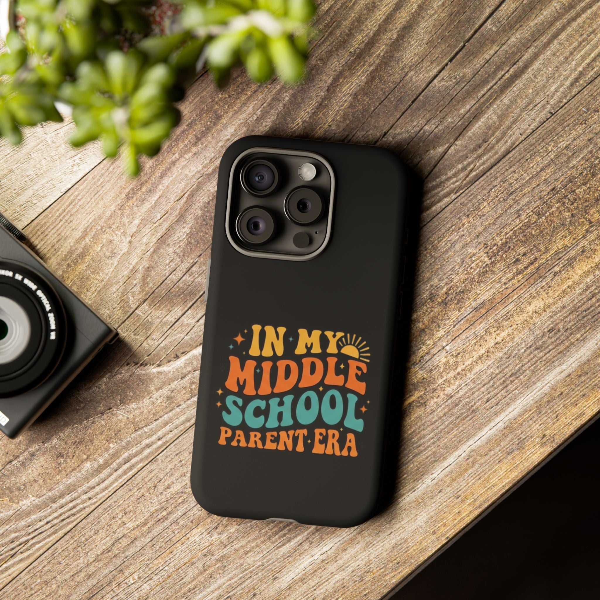 Phone Case – "In My Middle School Parent Era" Retro Design
