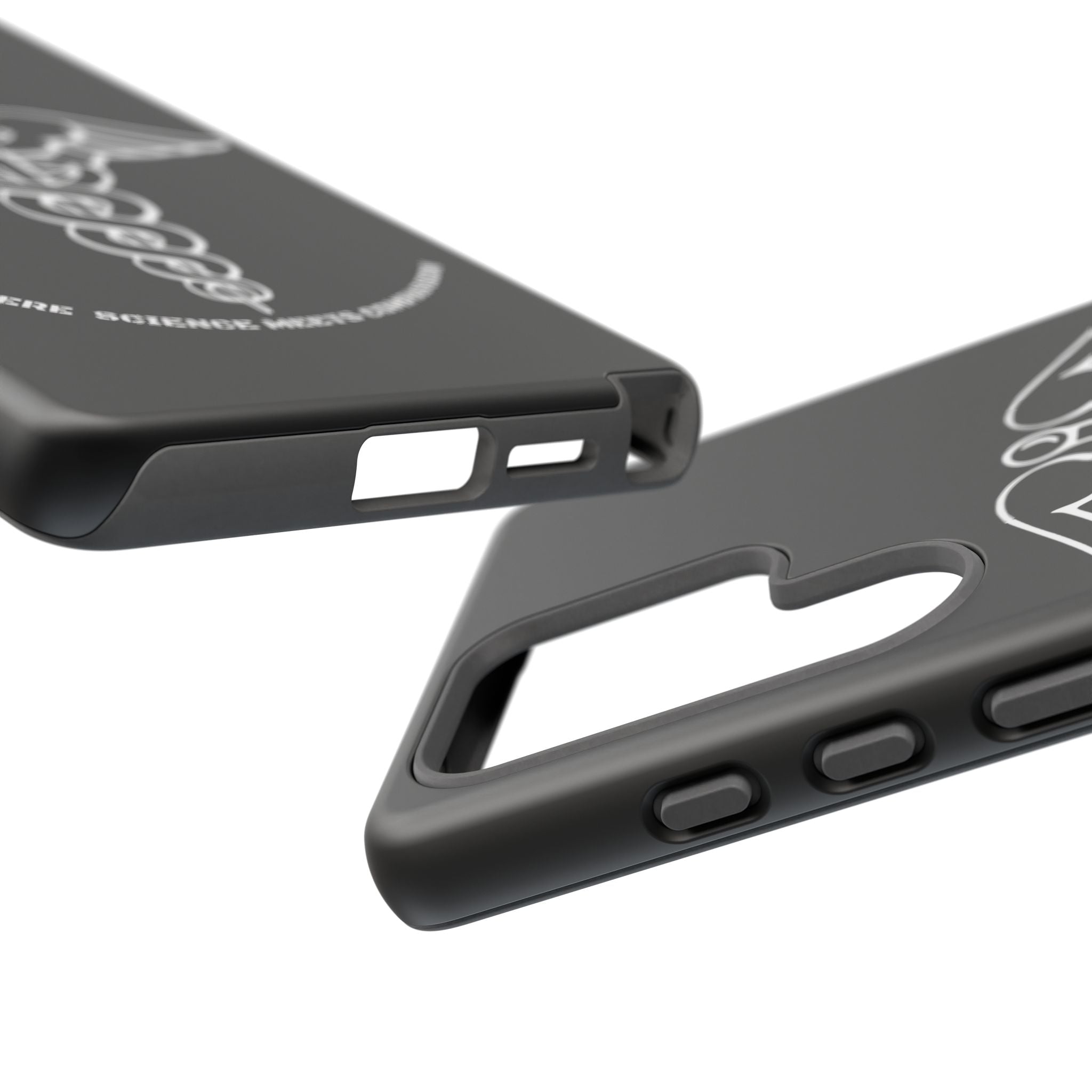 Medical Caduceus Phone Case — "Where Science Meets Compassion" Protective iPhone Cover