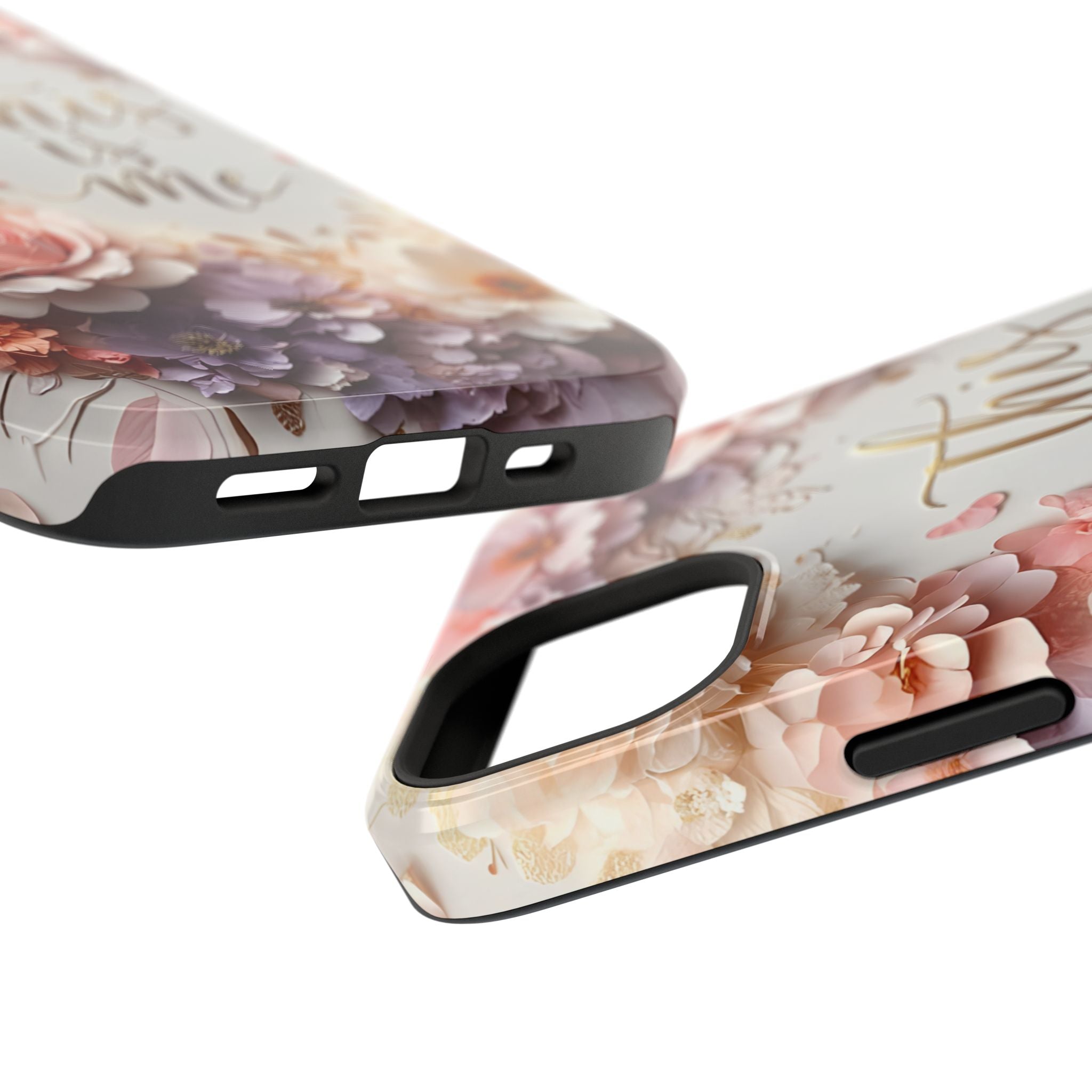 Floral "This Is Me" Phone Case — Impact-Resistant Floral Protective Cover