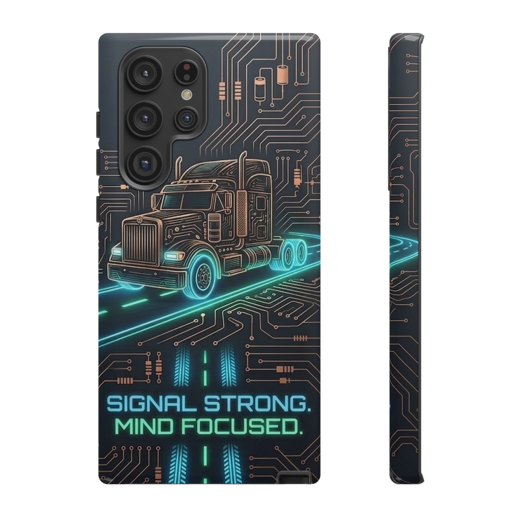 Diesel Warrior Truck Phone Case — Heavy-Duty Trucker iPhone Cover