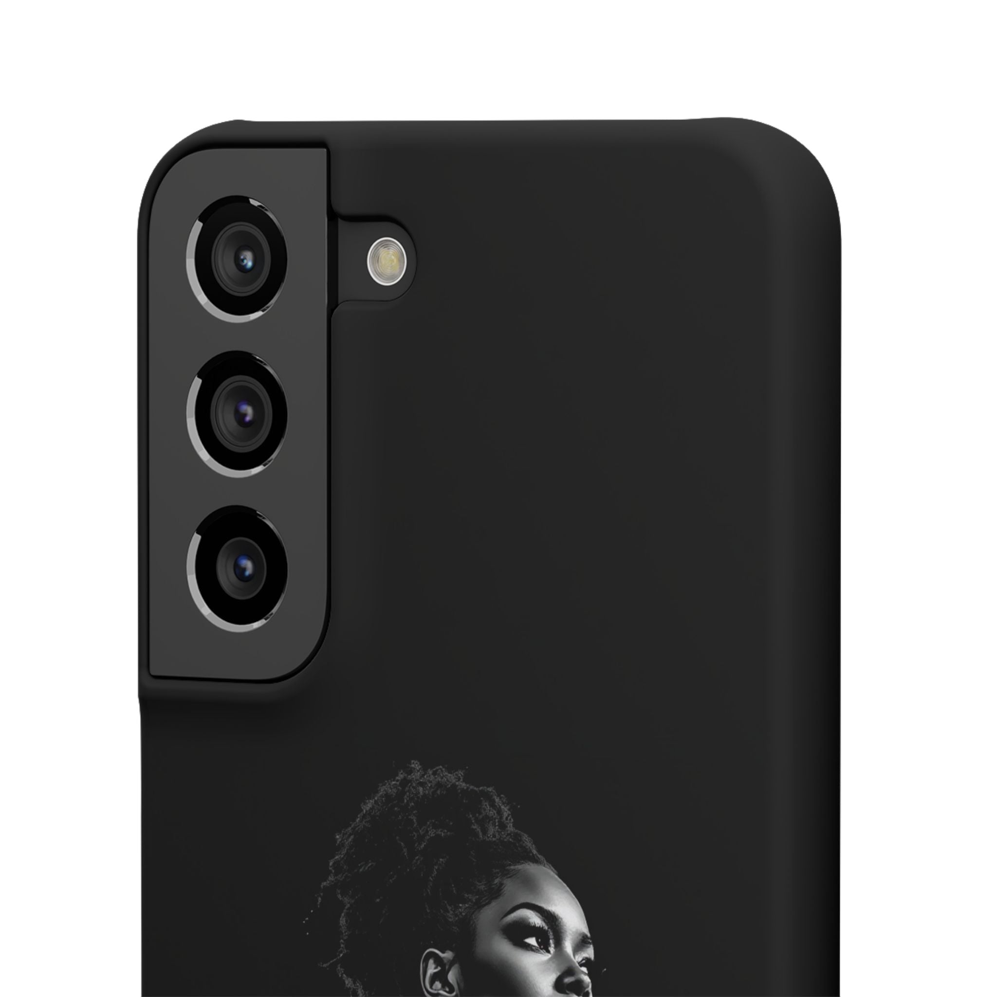 Phone Case — "Long Haul Loyalty" Black Portrait Snap Case