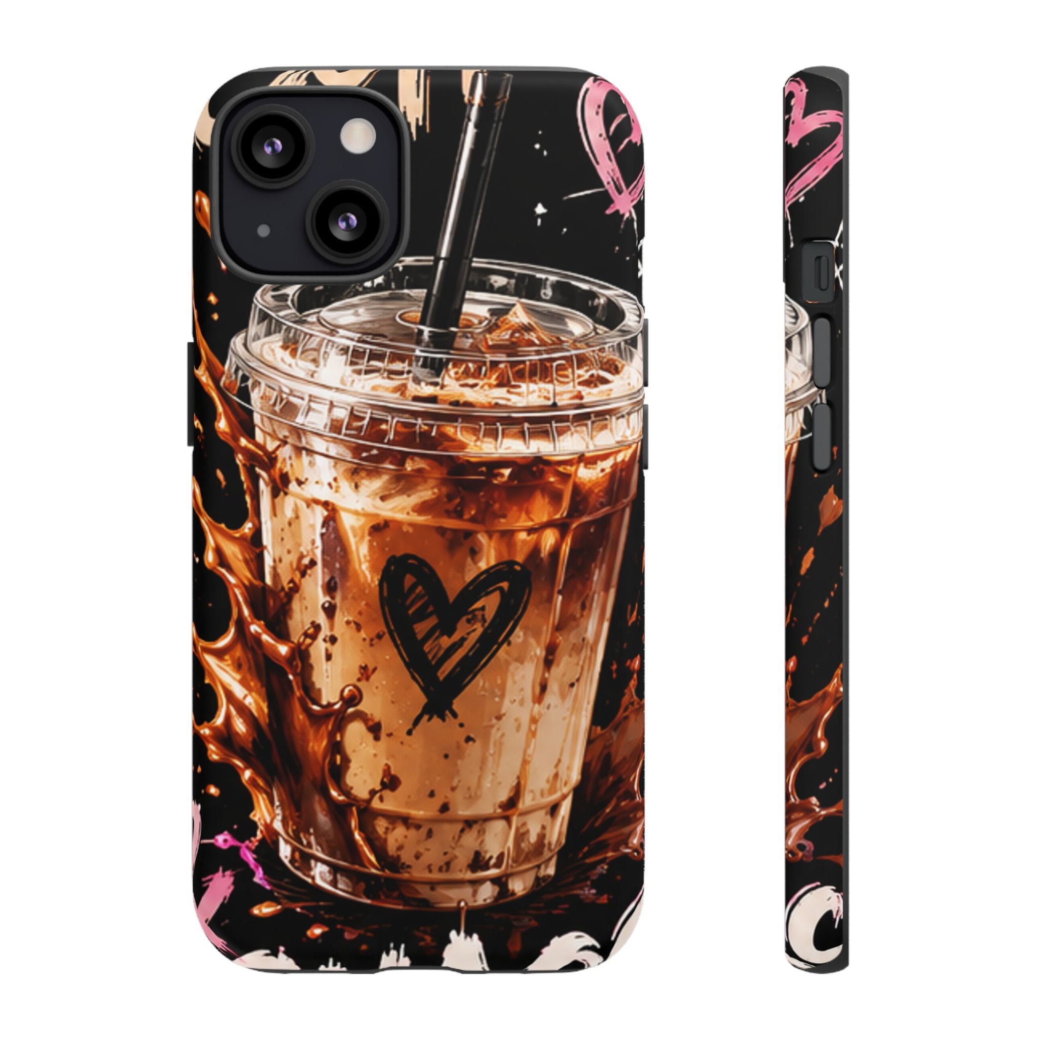 Iced Coffee Phone Case – 'Iced Coffee latte: Stylish Protective Case