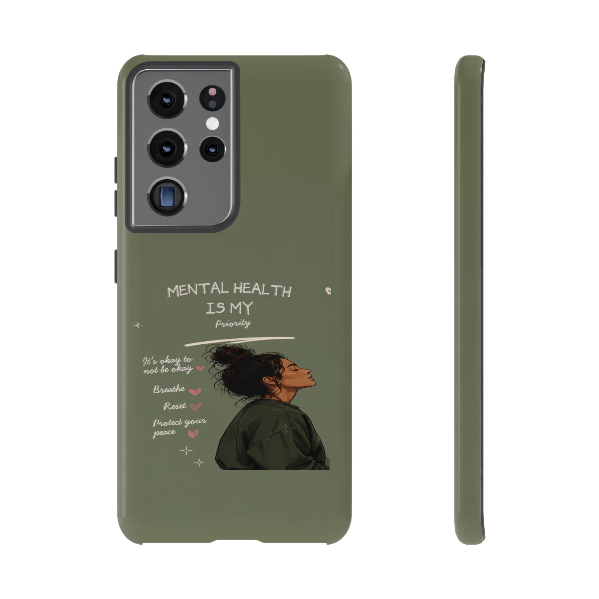 Mental Health Is My Priority Phone Case — Inspirational Protective iPhone Cover