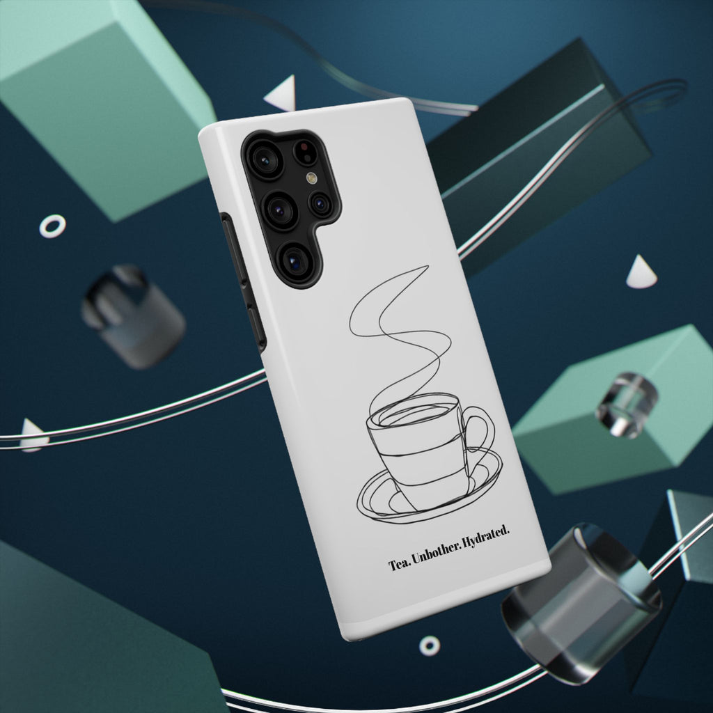 Tea Unbothered Hydrated Phone Case — Impact-Resistant