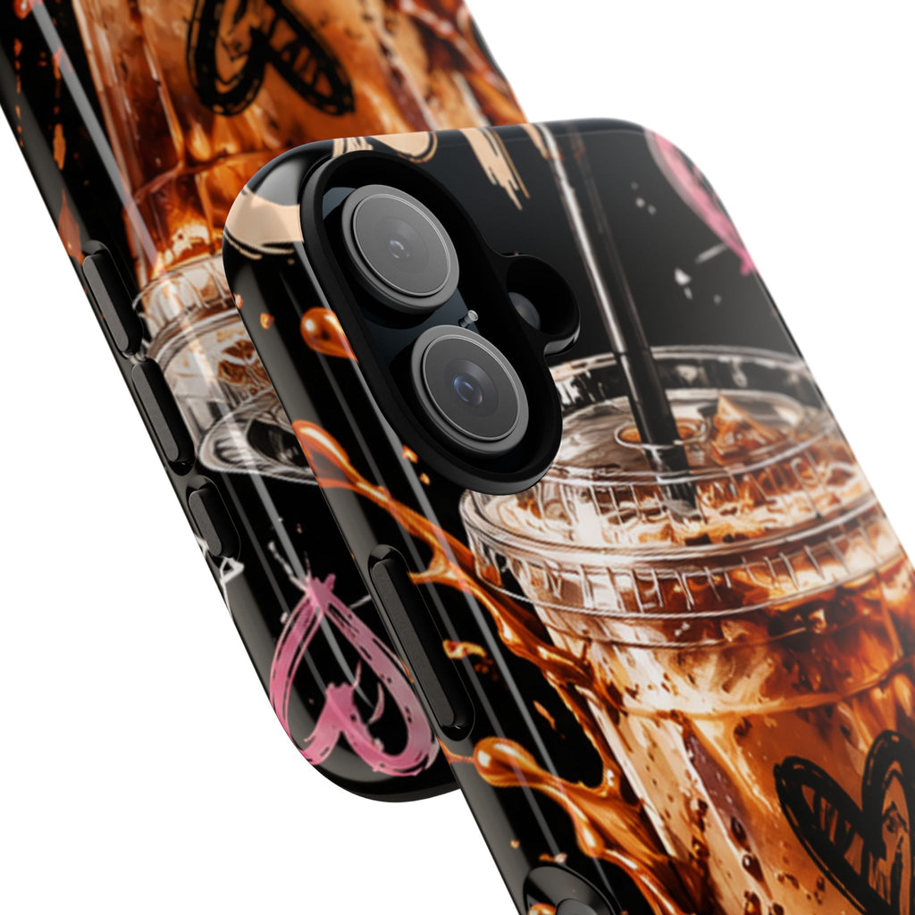 Iced Coffee Phone Case – 'Iced Coffee latte: Stylish Protective Case