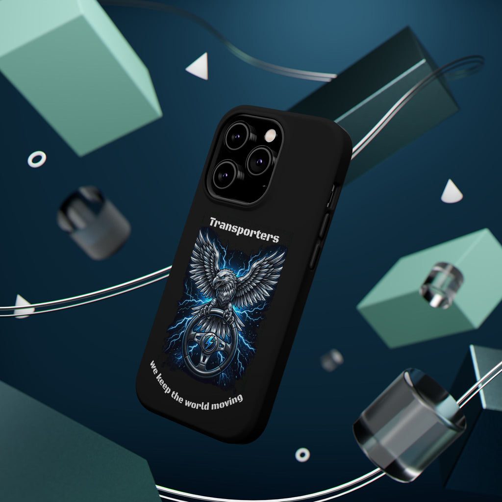 Electric Raven Magnetic Phone Case — Impact‑Resistant Protective Cover
