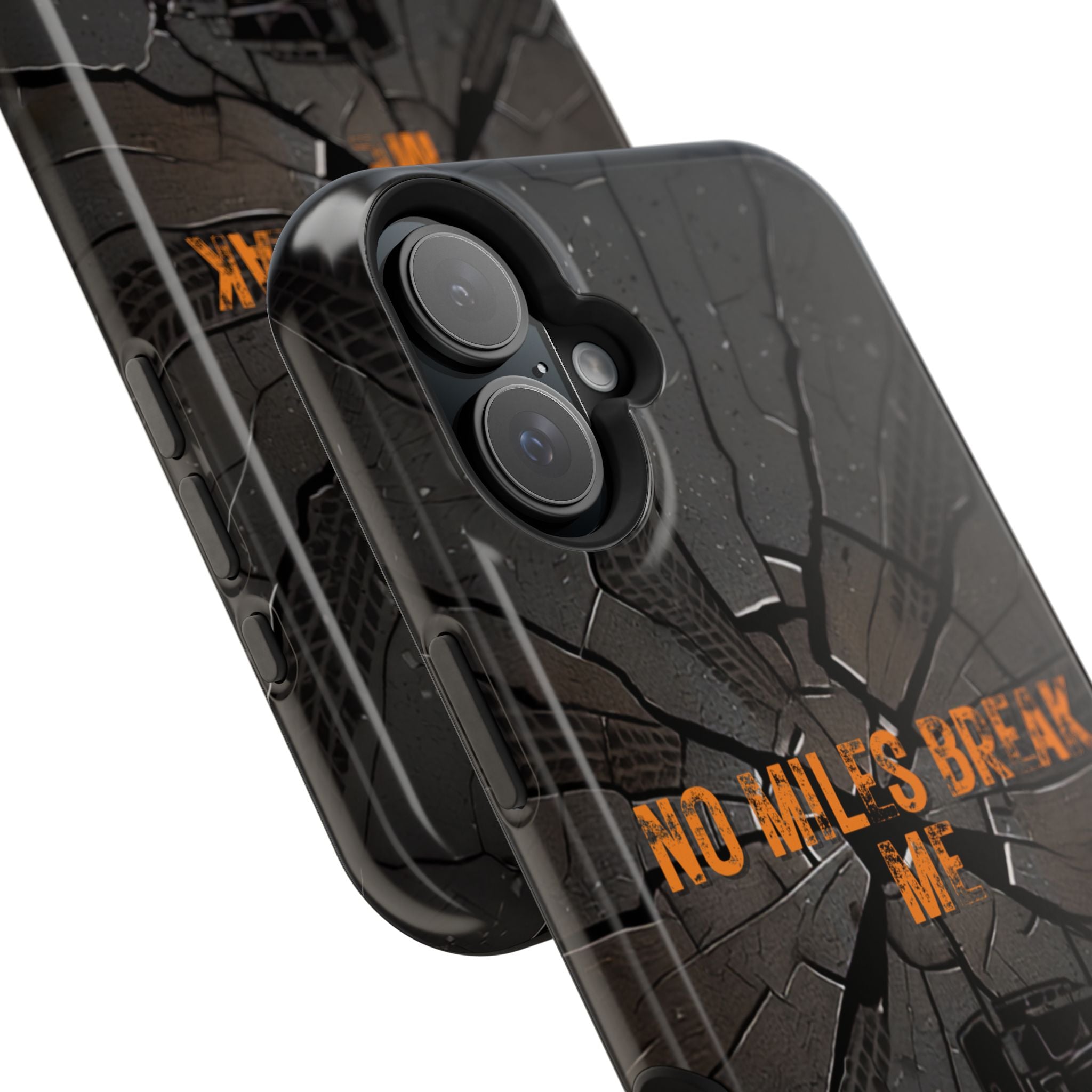 Phone Case — Fiery Semi Truck Magnetic Impact-Resistant Case