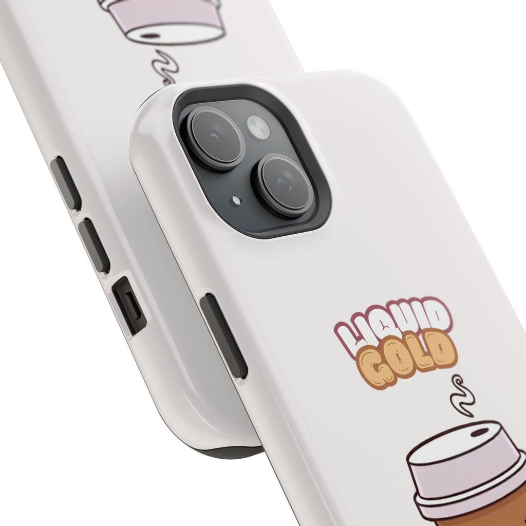 Coffee Cup Phone Case – “Liquid Gold” Cute Kawaii Espresso Impact-Resistant Case