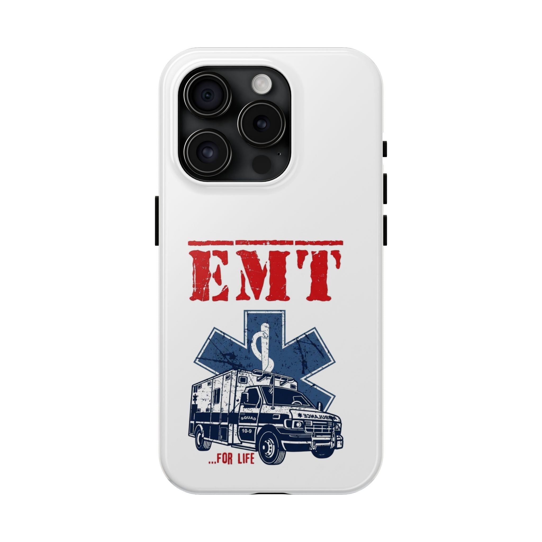 EMT ambulance graphic Phone Case | Emergency Medical Technician design