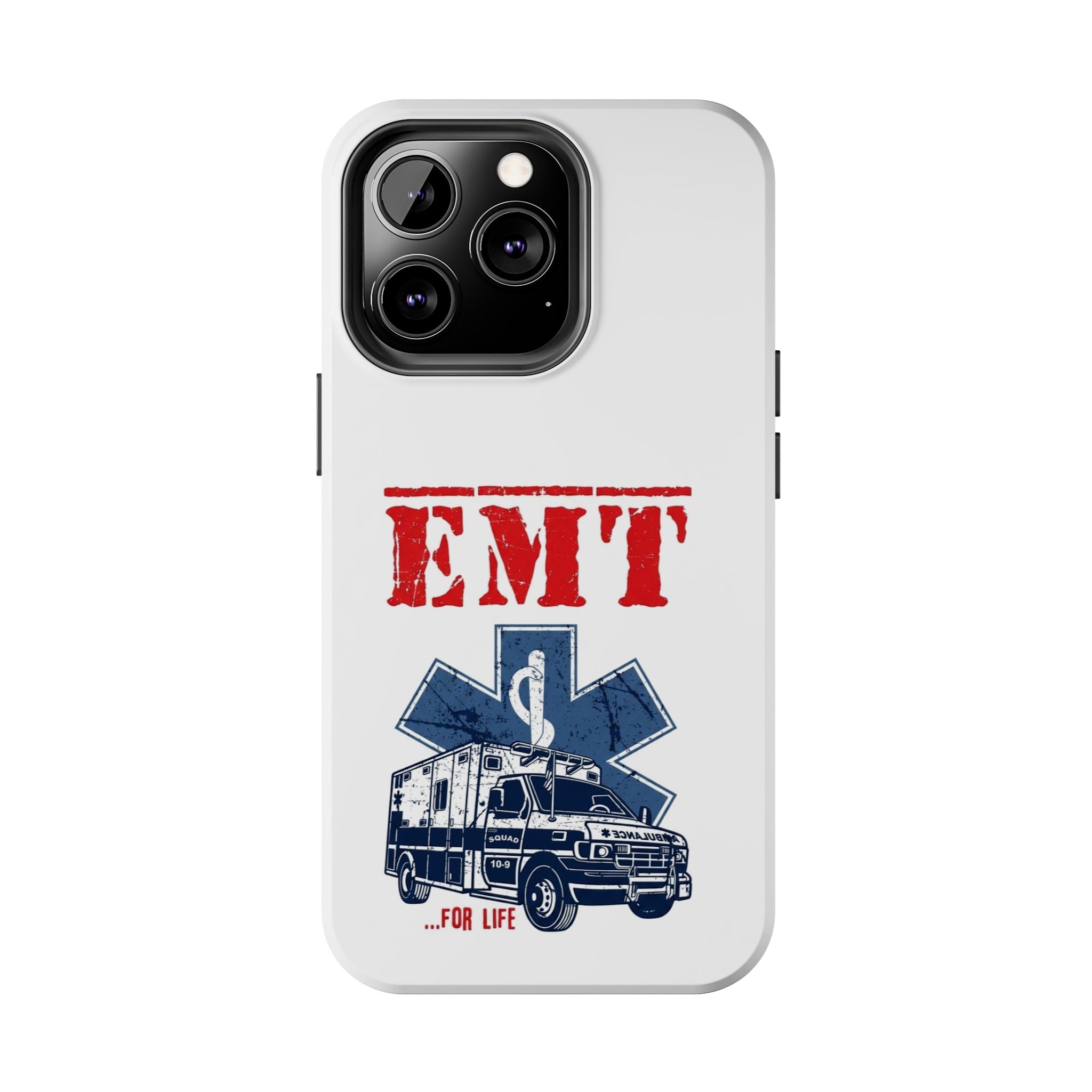 EMT ambulance graphic Phone Case | Emergency Medical Technician design