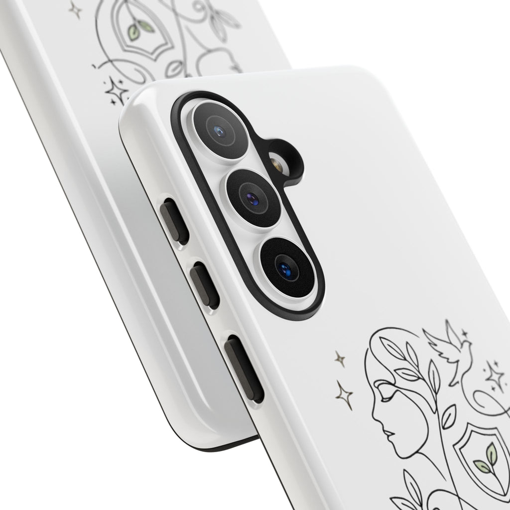 Protect Your Peace Phone Case – Minimalist Wellness iPhone Cover