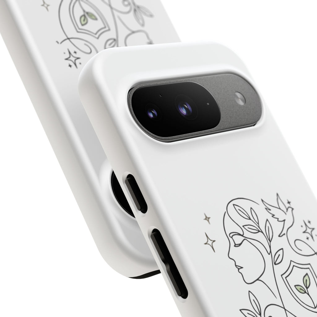 Protect Your Peace Phone Case – Minimalist Wellness iPhone Cover