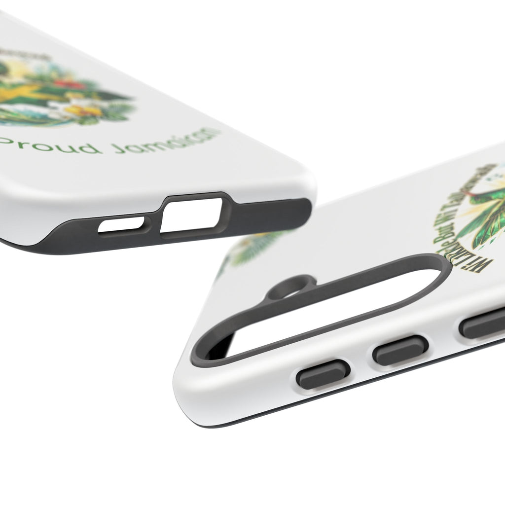 Jamaica Hummingbird Phone Case — “Wi Likkle But Wi Tallawah” Tropical Protective Cover