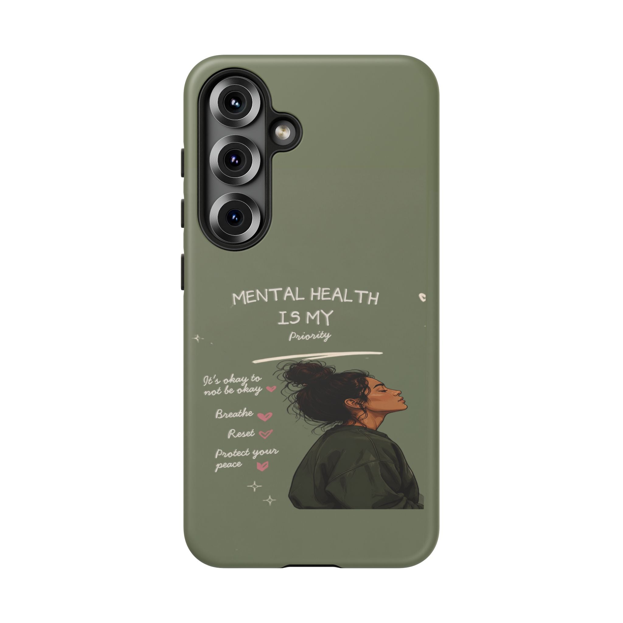 Mental Health Is My Priority Phone Case — Inspirational Protective iPhone Cover