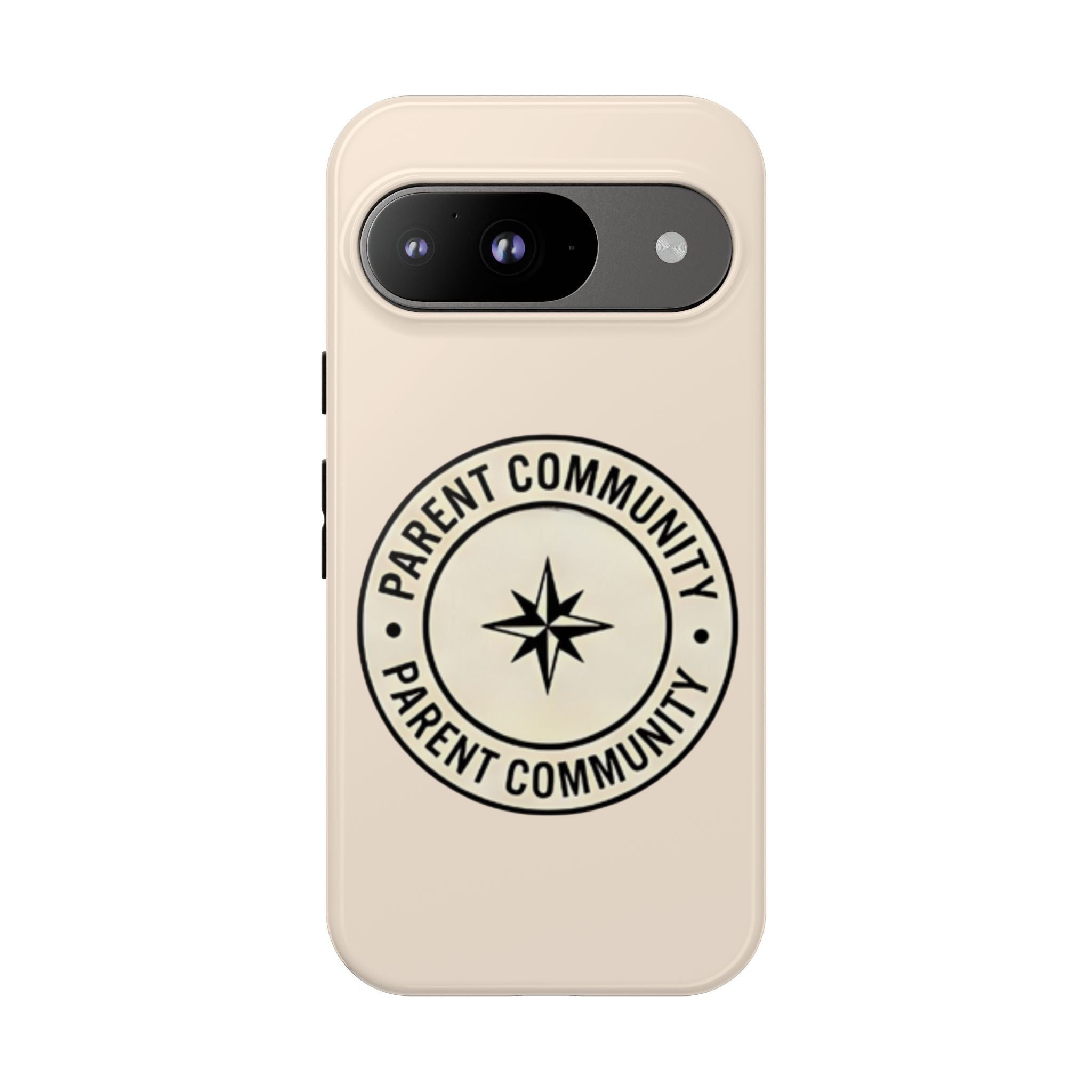 Parent Community Tough Phone Case — Durable Compass Logo Protective Cover