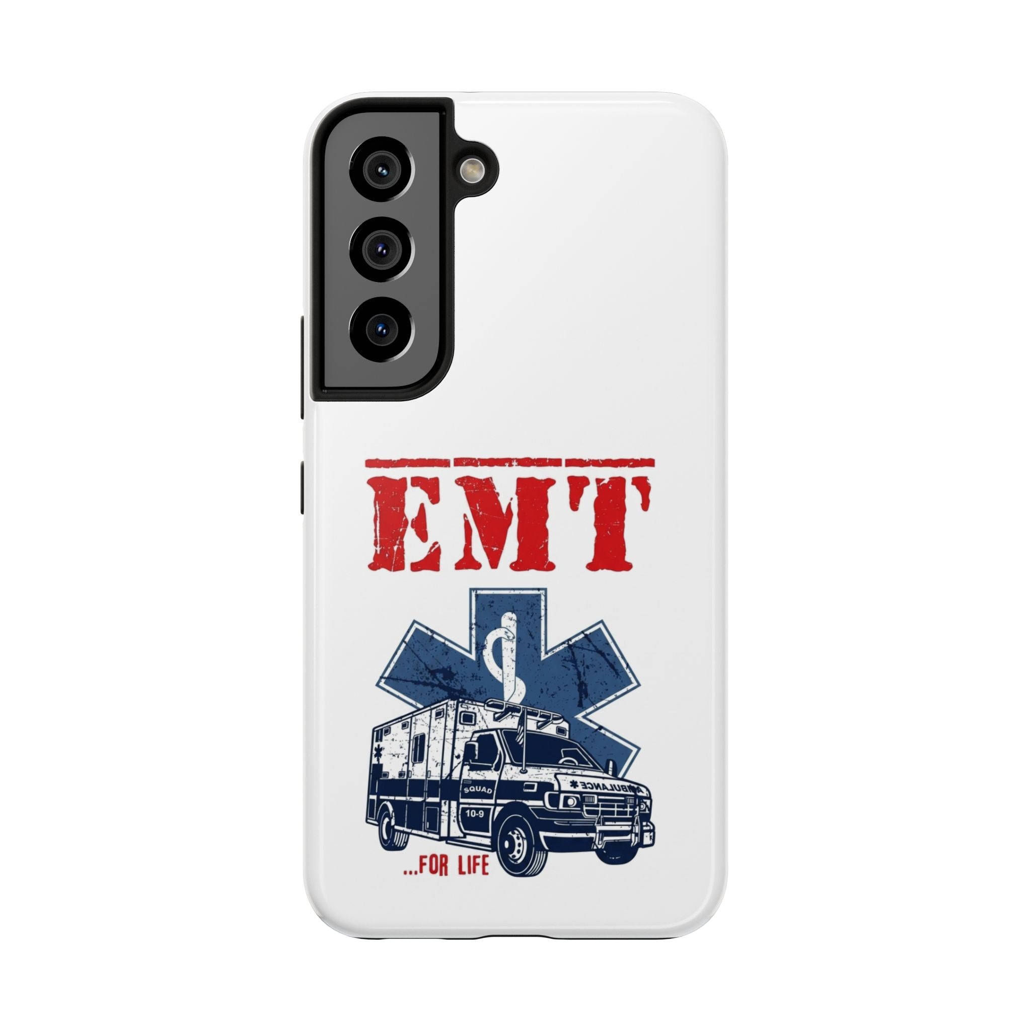 EMT ambulance graphic Phone Case | Emergency Medical Technician design
