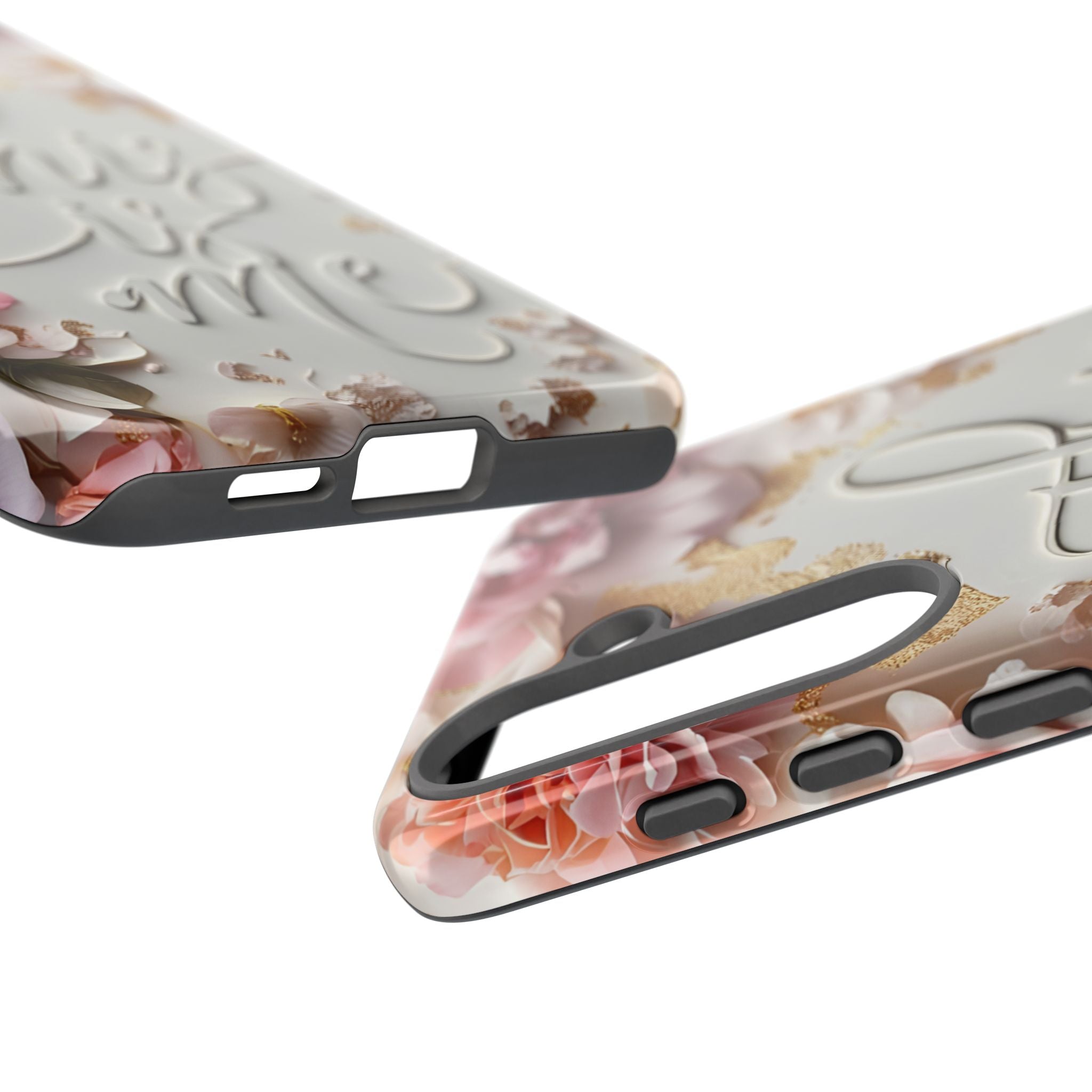 Phone Case — "This Is Me" Floral Tough Case
