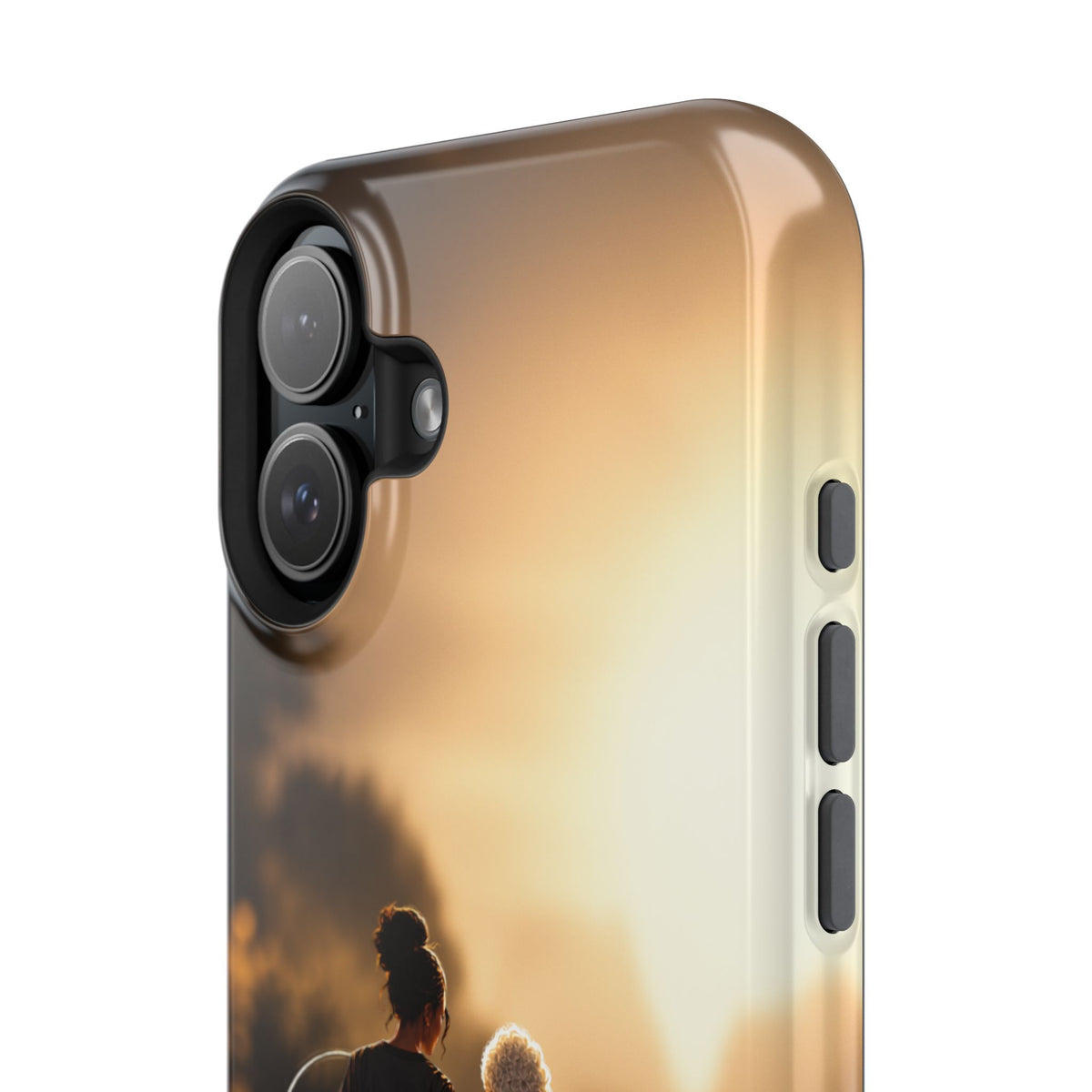 Caregiver Phone Case — Impact-Resistant Protective Case with Heart Design