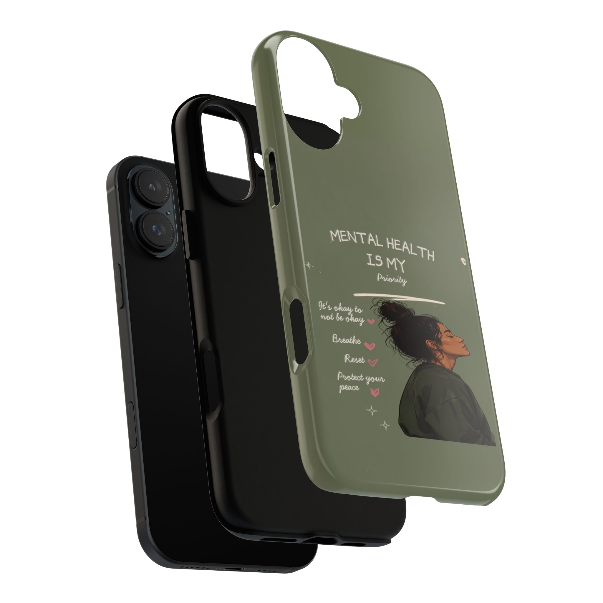 Mental Health Is My Priority Phone Case — Inspirational Protective iPhone Cover