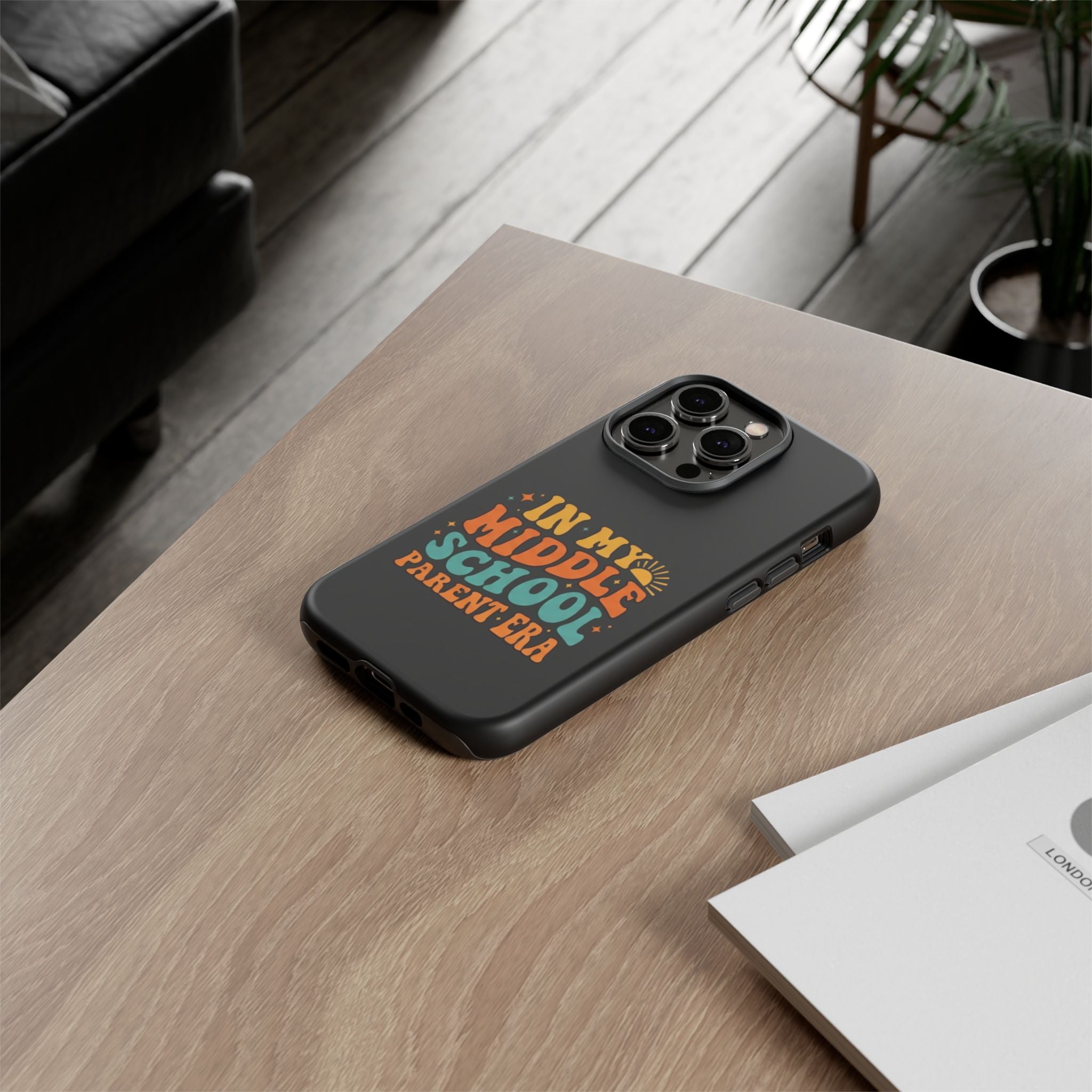 Phone Case – "In My Middle School Parent Era" Retro Design