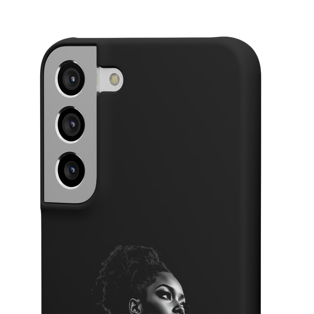 Phone Case — "Long Haul Loyalty" Black Portrait Snap Case