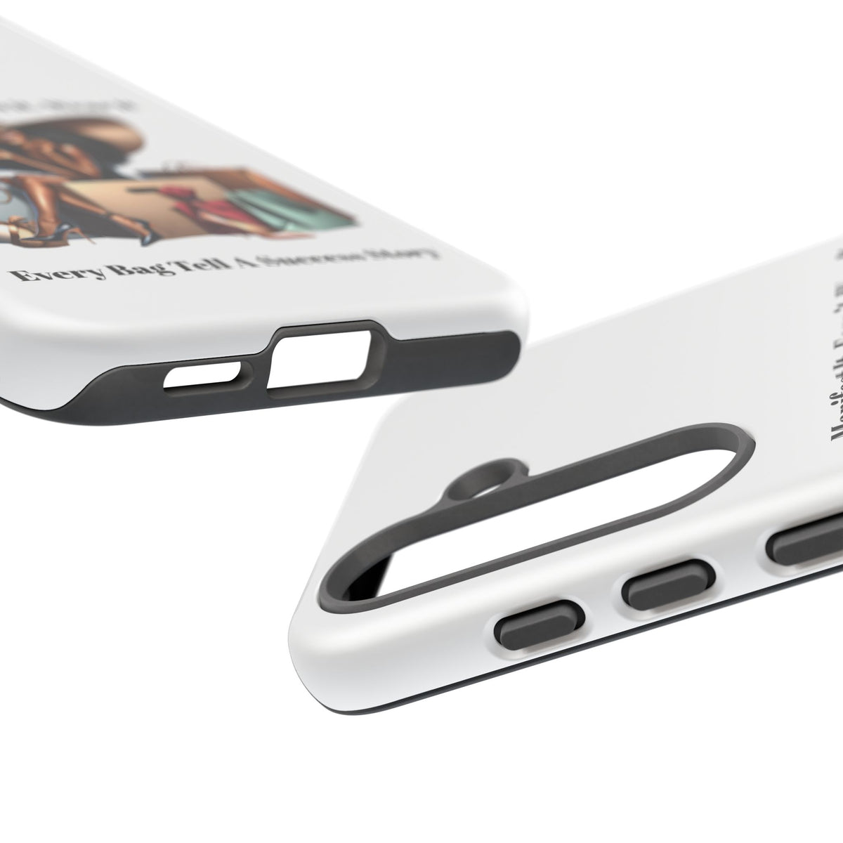 Phone Case - "Manifest It. Earn It. Wear It." Chic Shopper Design
