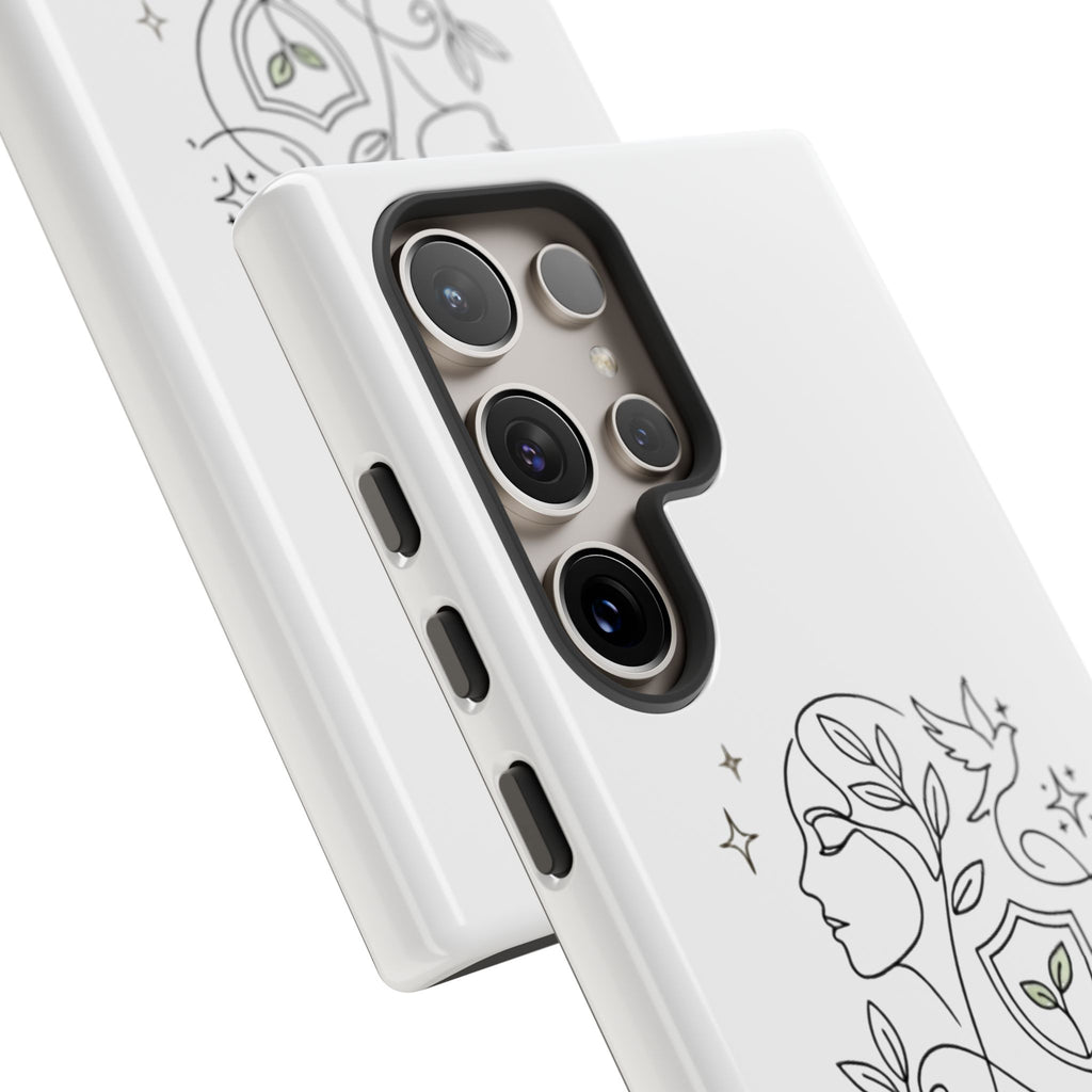 Protect Your Peace Phone Case – Minimalist Wellness iPhone Cover