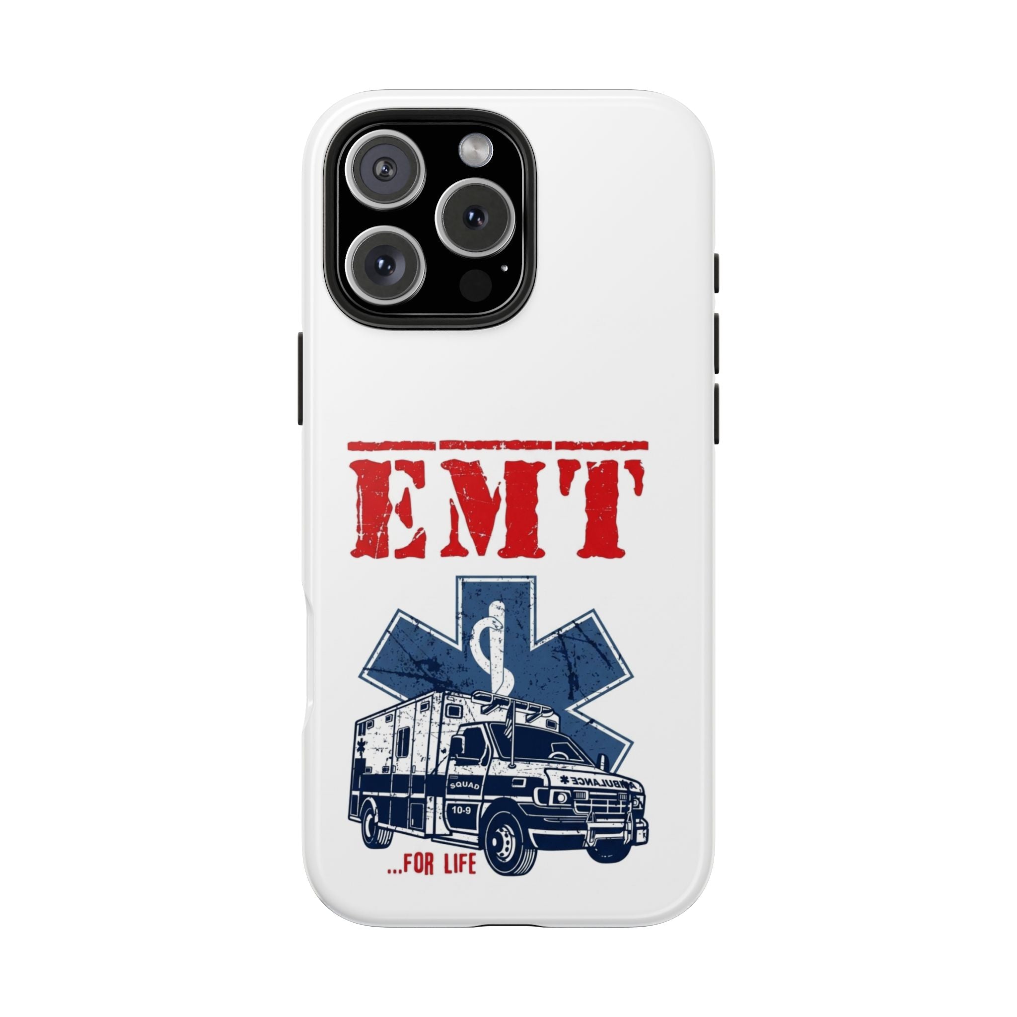 EMT ambulance graphic Phone Case | Emergency Medical Technician design