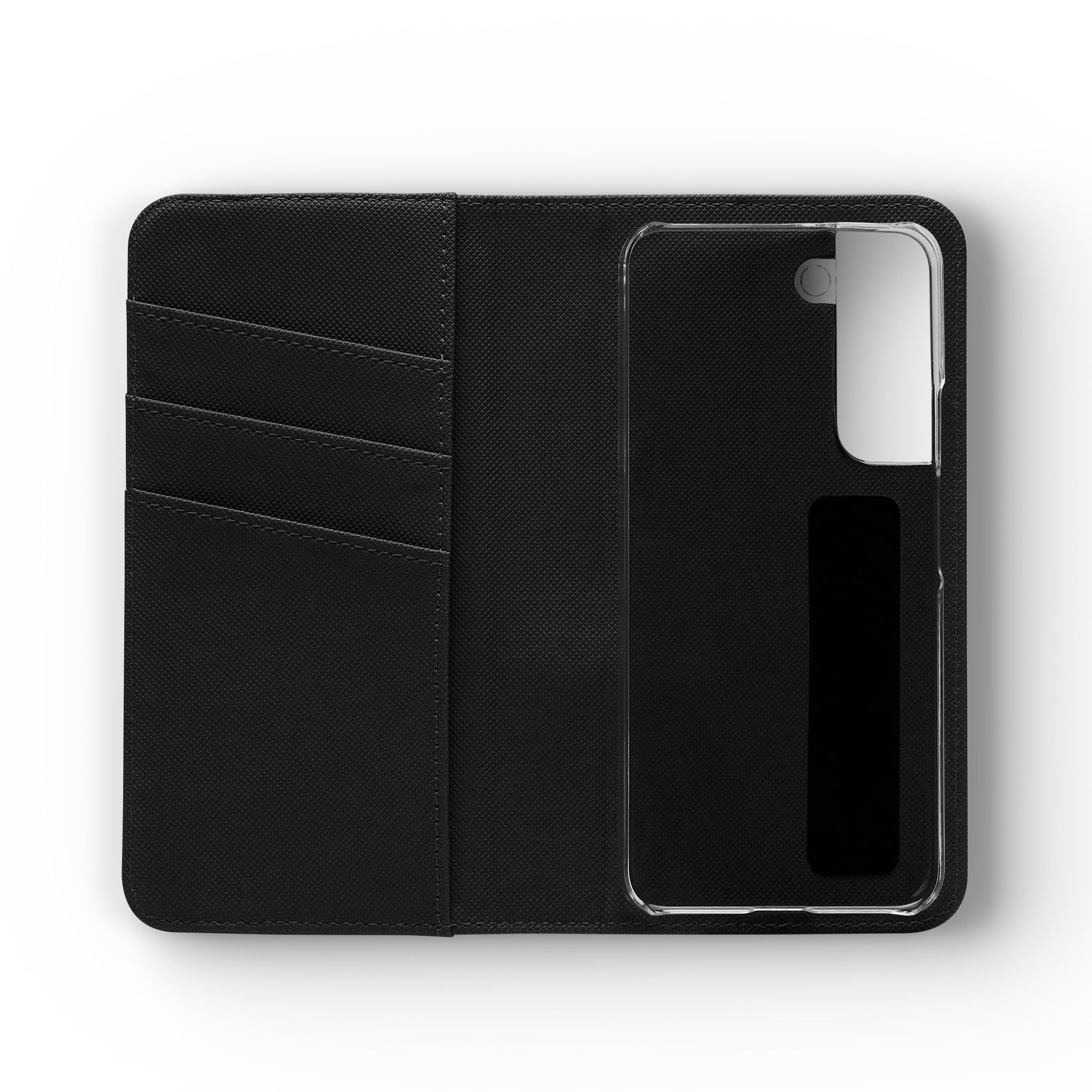 Teacher Life Flip Phone Case – Wallet Folio with Apple & Books Design
