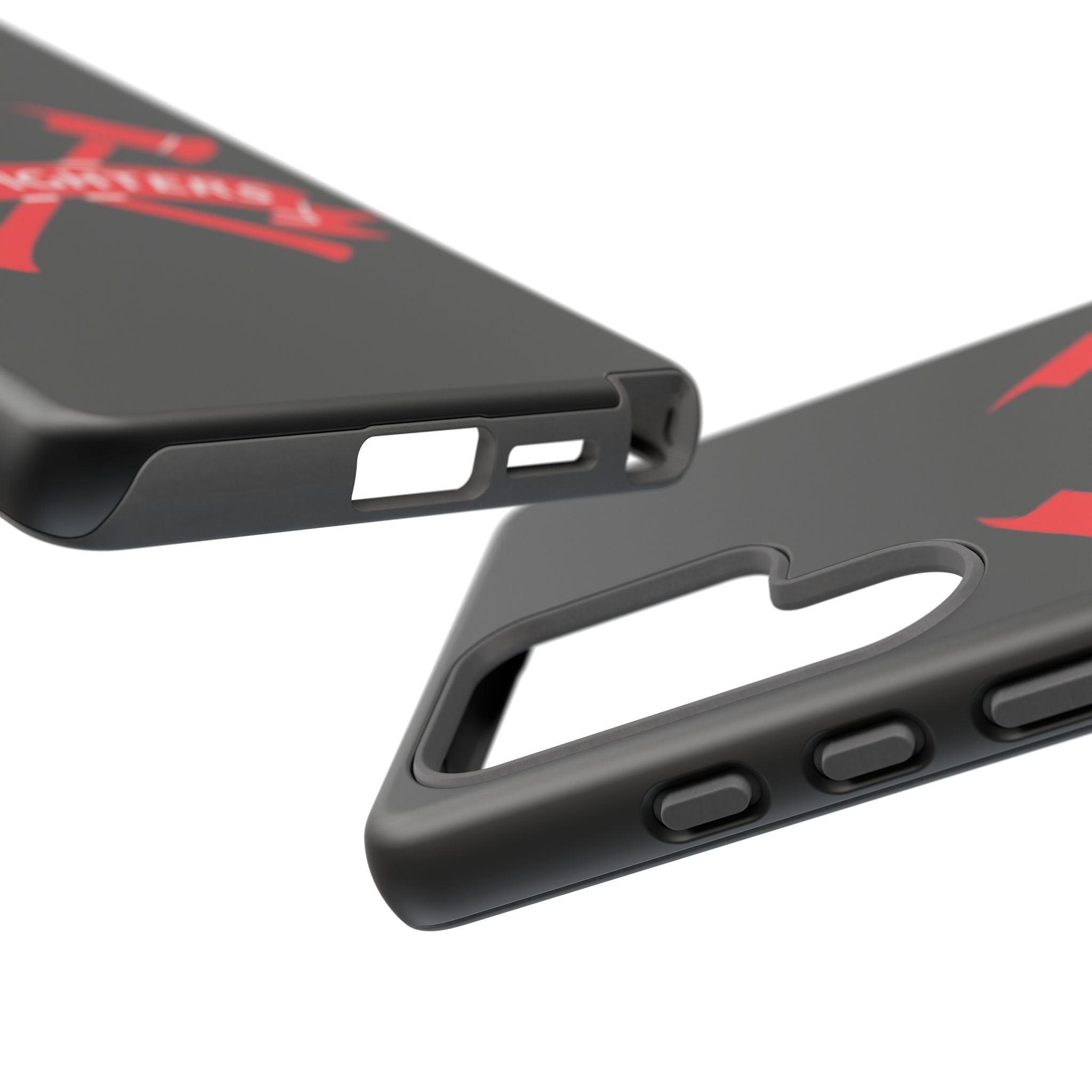 Firefighters Tough Phone Case — Red Crossed Axes Design