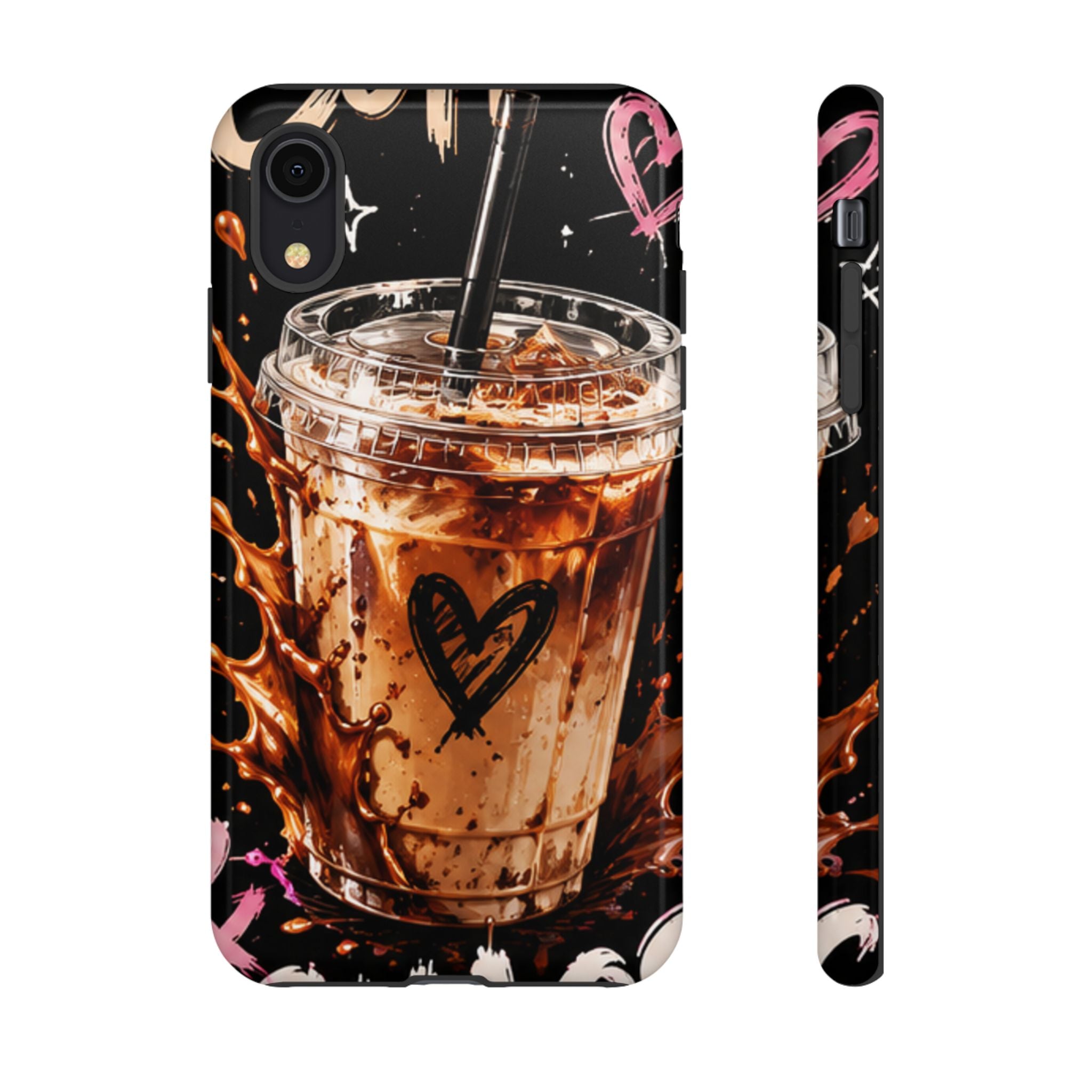Iced Coffee Phone Case – 'Iced Coffee latte: Stylish Protective Case