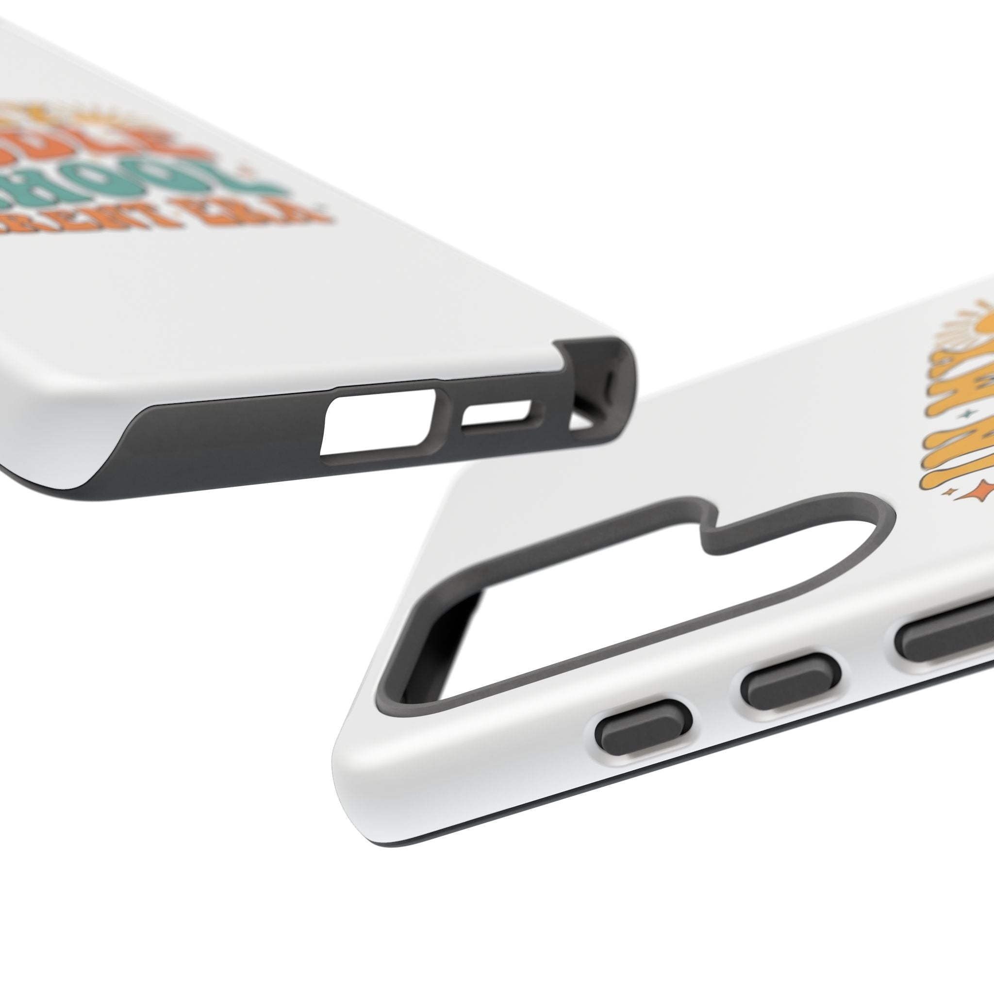 Middle School Parent Phone Case — "In My Middle School Parent Era" Retro Design