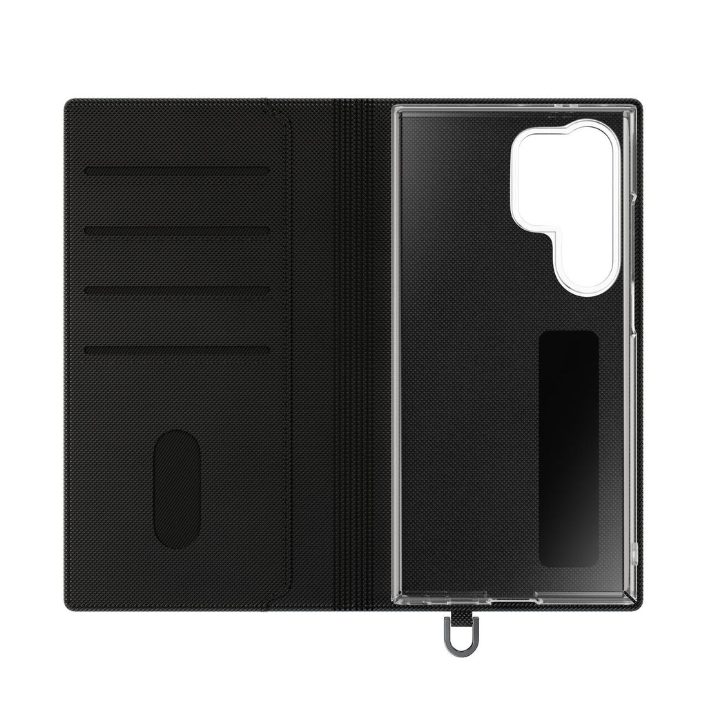 Floral Flip Phone Case -Wallet Cover with Card Slots