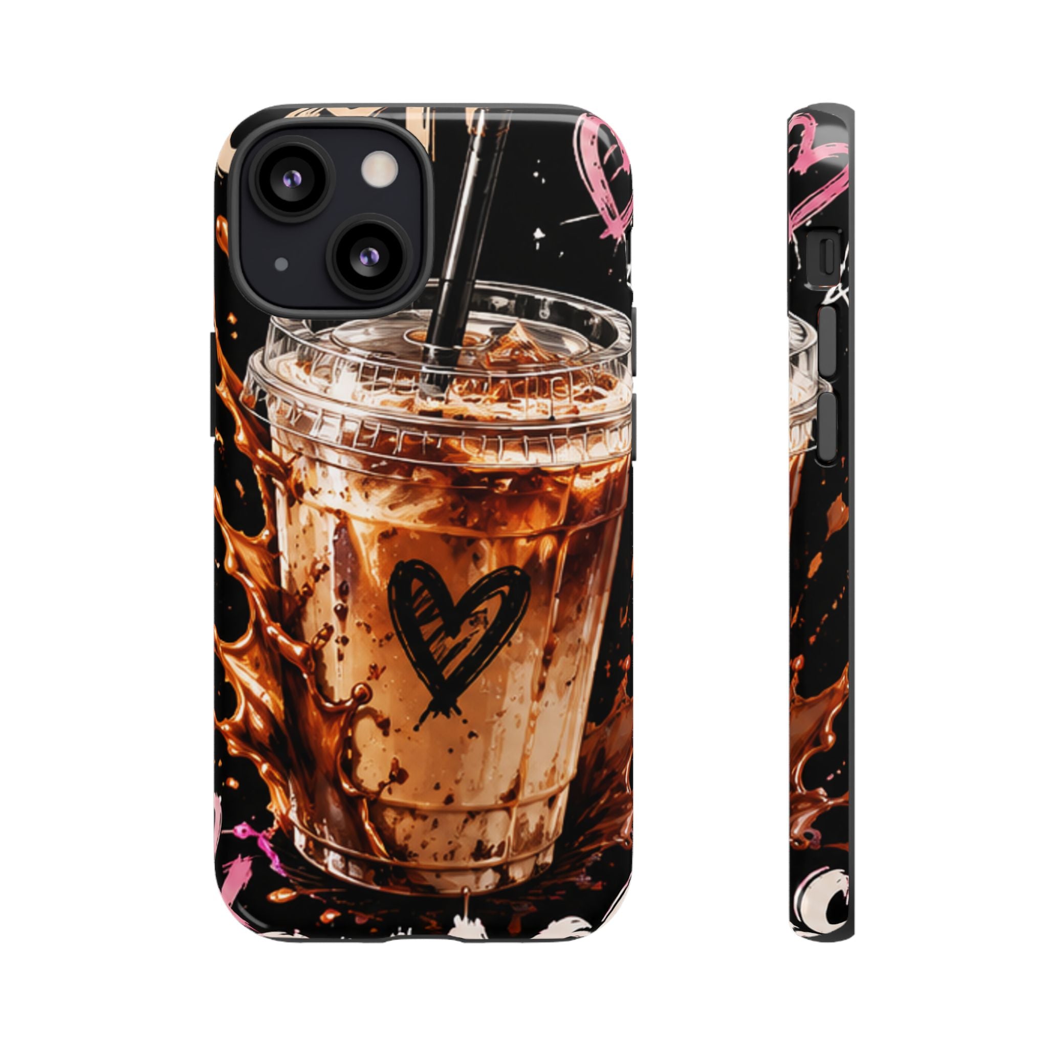 Iced Coffee Phone Case – 'Iced Coffee latte: Stylish Protective Case