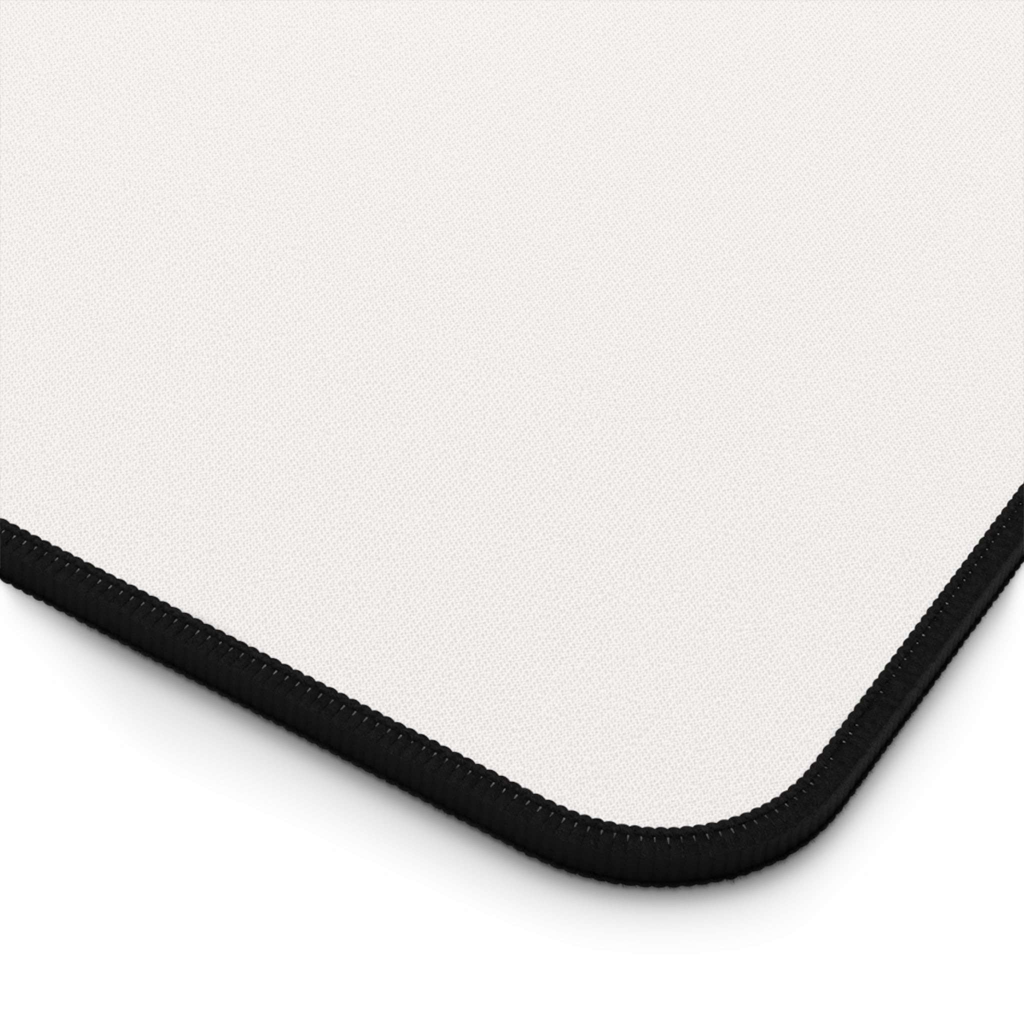 Chic Shopper Desk Mat — Fashionista Woman with Shopping Bags Mouse Pad