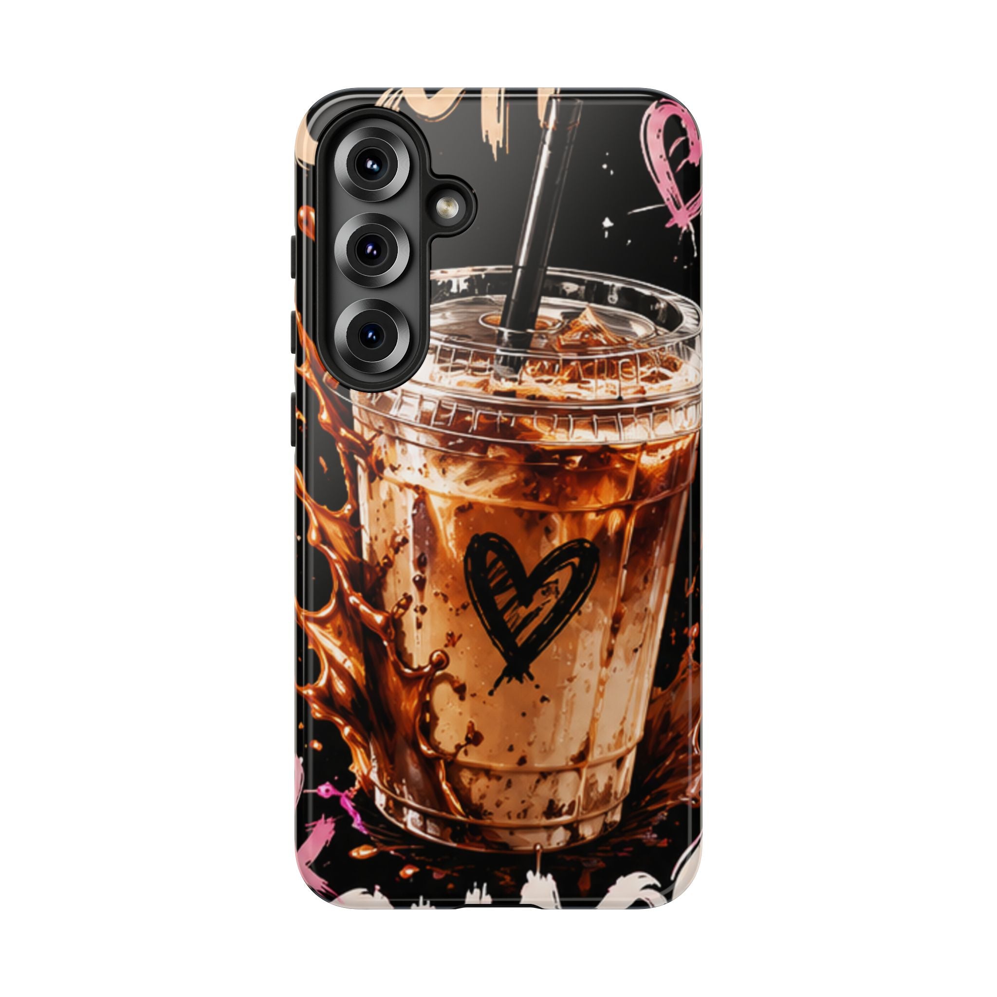 Iced Coffee Phone Case – 'Iced Coffee latte: Stylish Protective Case