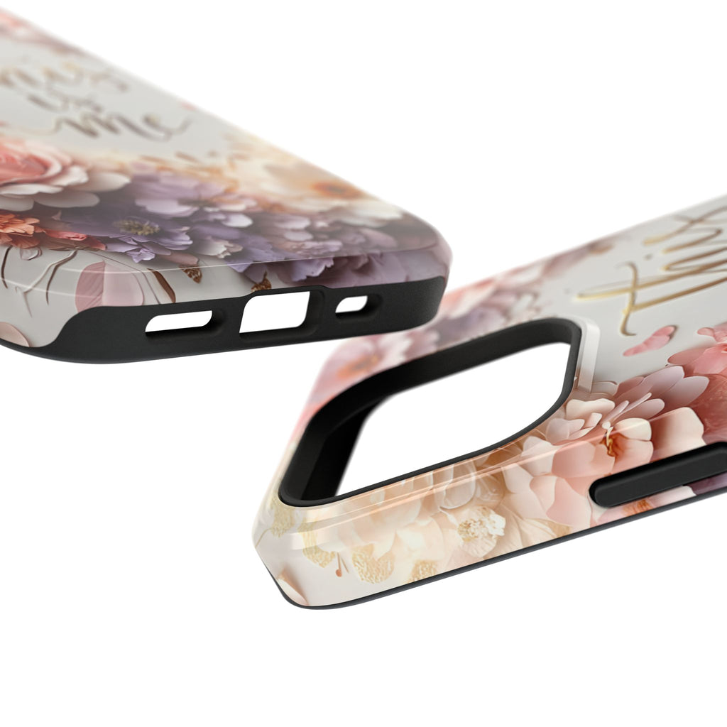 Floral "This Is Me" Phone Case — Impact-Resistant Floral Protective Cover