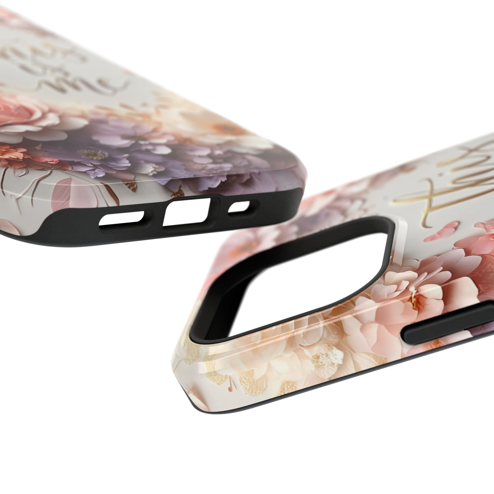 Floral "This Is Me" Phone Case — Impact-Resistant Floral Protective Cover